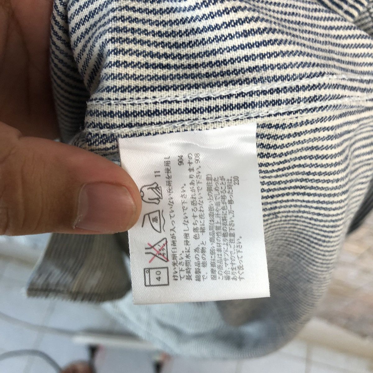 Vintage Elevis Presley Stripe Grey #A398 Size US M / EU 48-50 / 2 - 14 Thumbnail