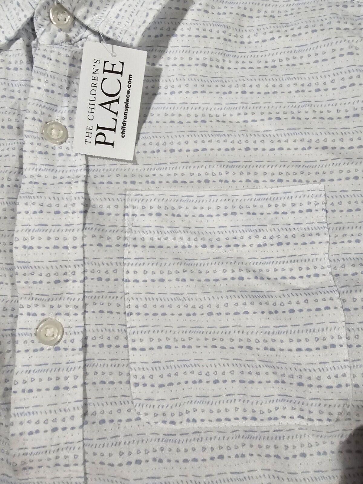 Designer Children's Place Shirt Boys Size XL 14 White Button Up NWT Size US XXS / EU 40 - 3 Thumbnail