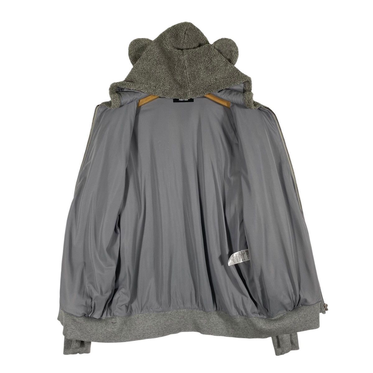 Issey Miyake × Ne-Net × Tsumori Chisato Vintage Issey Miyake Ne-Net Koala Bear Fleece Hoodie Size US M / EU 48-50 / 2 - 8 Thumbnail