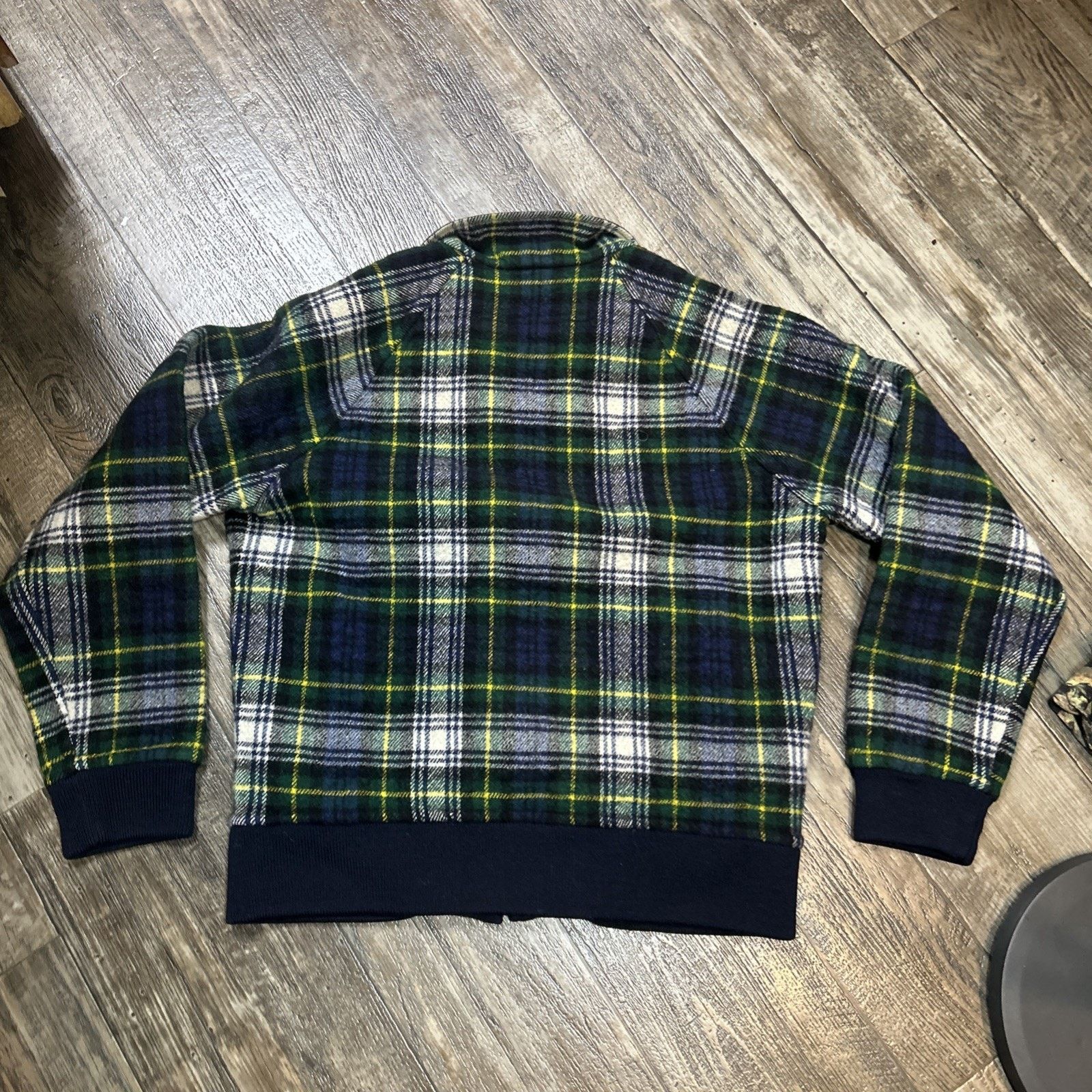Ralph Lauren Vintage Polo Ralph Lauren Wool & Cashmere Plaid Jacket Size US L / EU 52-54 / 3 - 4 Thumbnail
