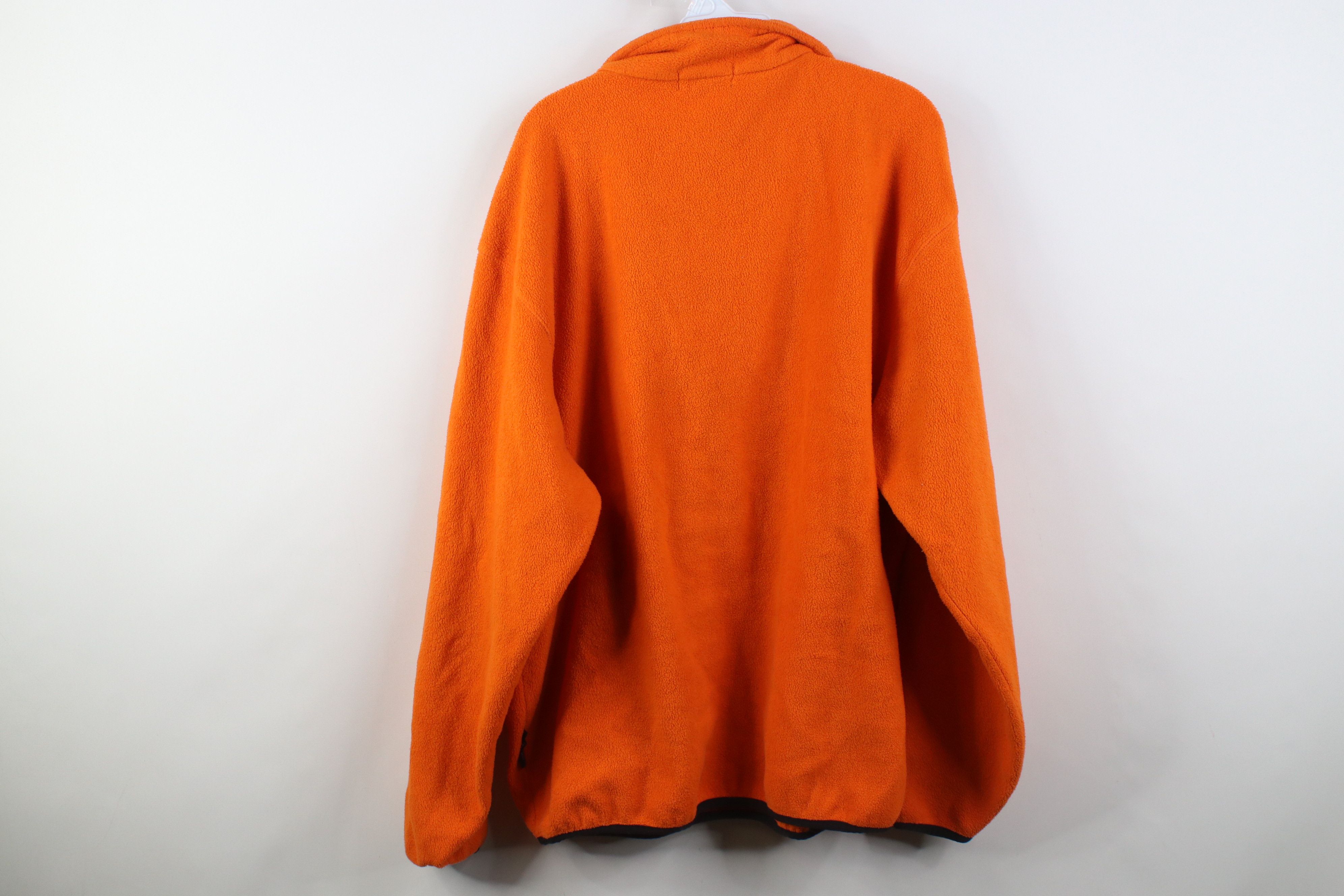 Nautica Vintage 90s Nautica 1/4 Zip Fleece Pullover Sweater Orange Size US L / EU 52-54 / 3 - 10 Thumbnail