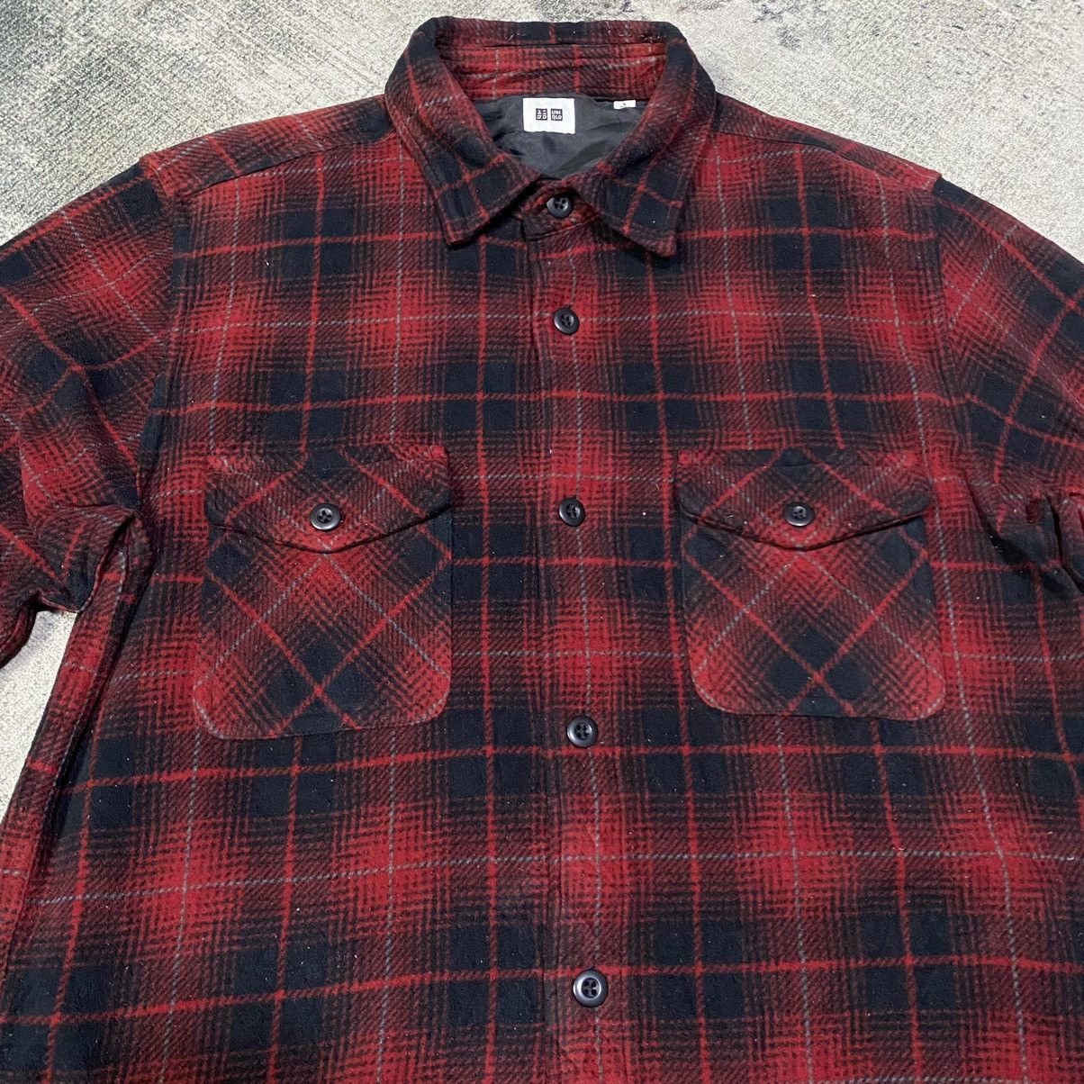Japanese Brand × Uniqlo Uniqlo Flannel Button Up Shirt Size US L / EU 52-54 / 3 - 7 Thumbnail