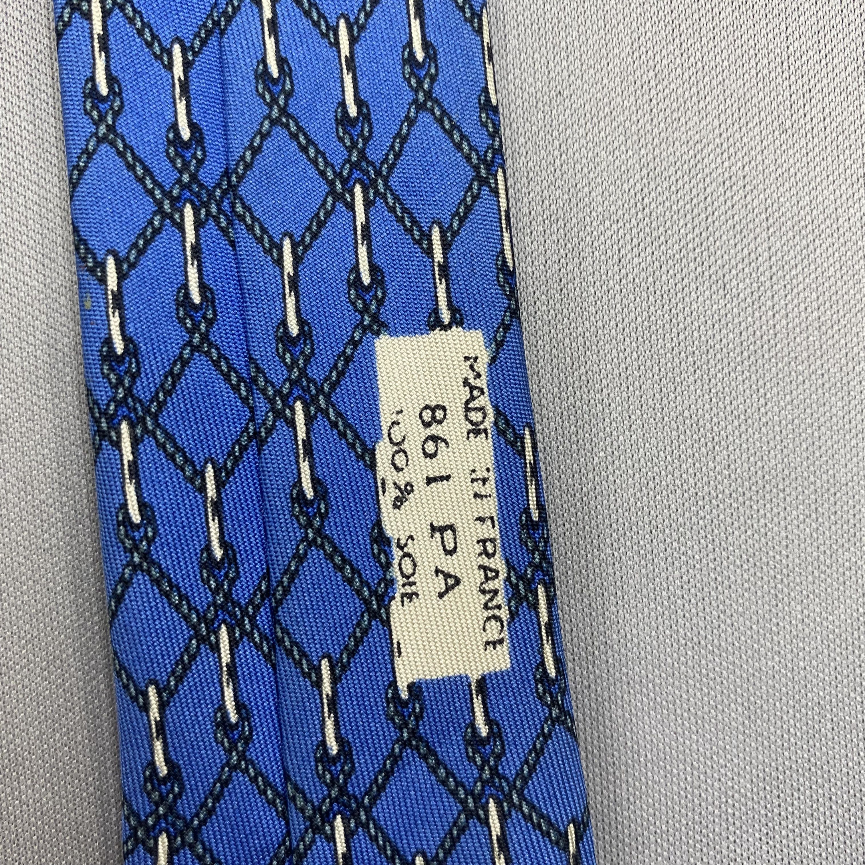 Hermes Vintage Hermes SILK Necktie Cravate Pure Silk Size ONE SIZE - 7 Thumbnail