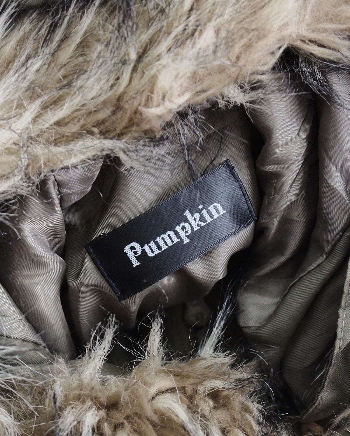 Vintage 2000S PUMPKIN MILITARY FUR HOOD BRASS HOOK BOMBER JACKET Size US M / EU 48-50 / 2 - 7 Thumbnail