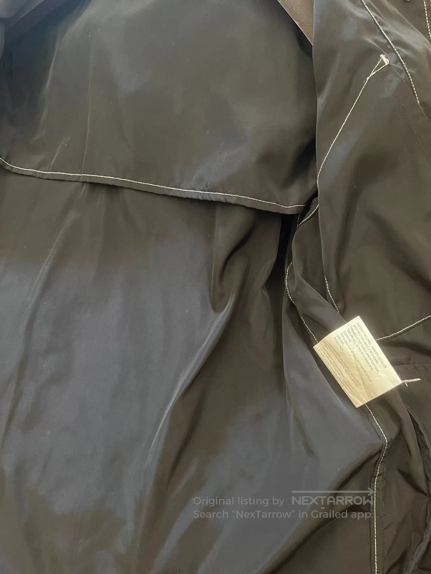 Comme des Garcons Comme Des Garcons Black Nylon Jacket. Size US M / EU 48-50 / 2 - 6 Thumbnail