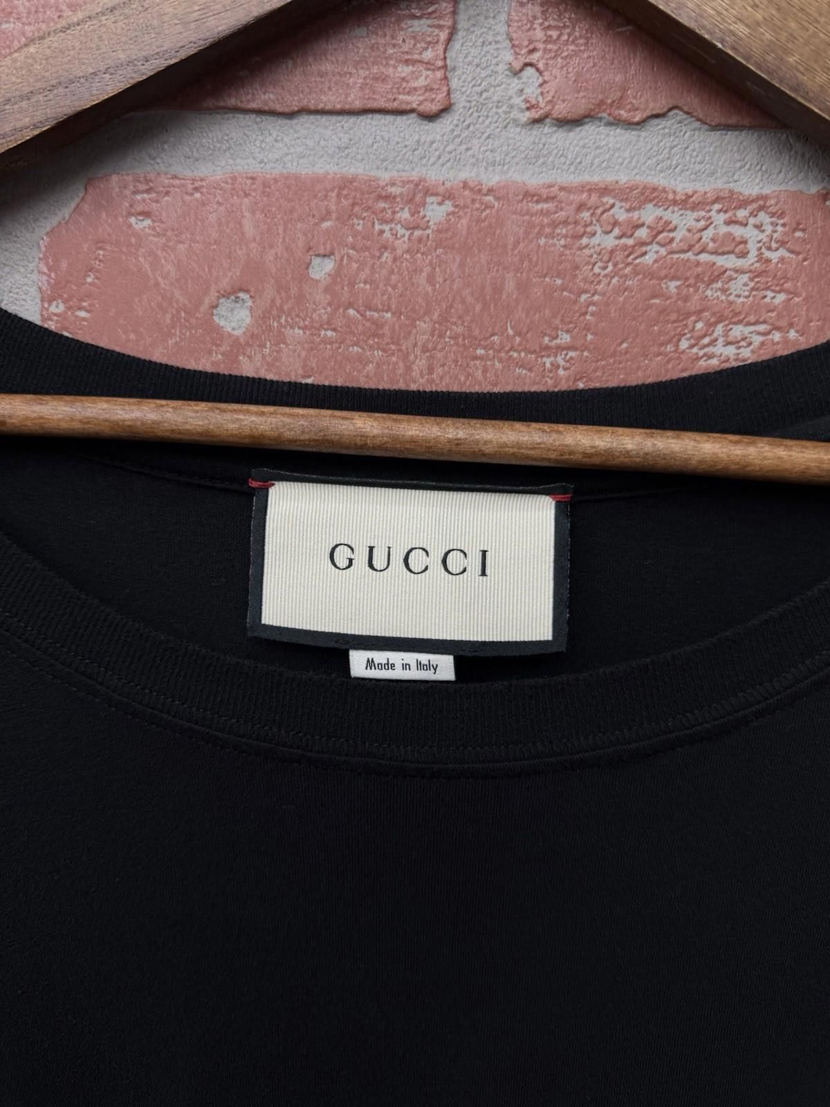 Gucci Gucci Black Basic Logo Cotton Men's T-Shirt Men’s Size (M) Size US M / EU 48-50 / 2 - 10 Thumbnail