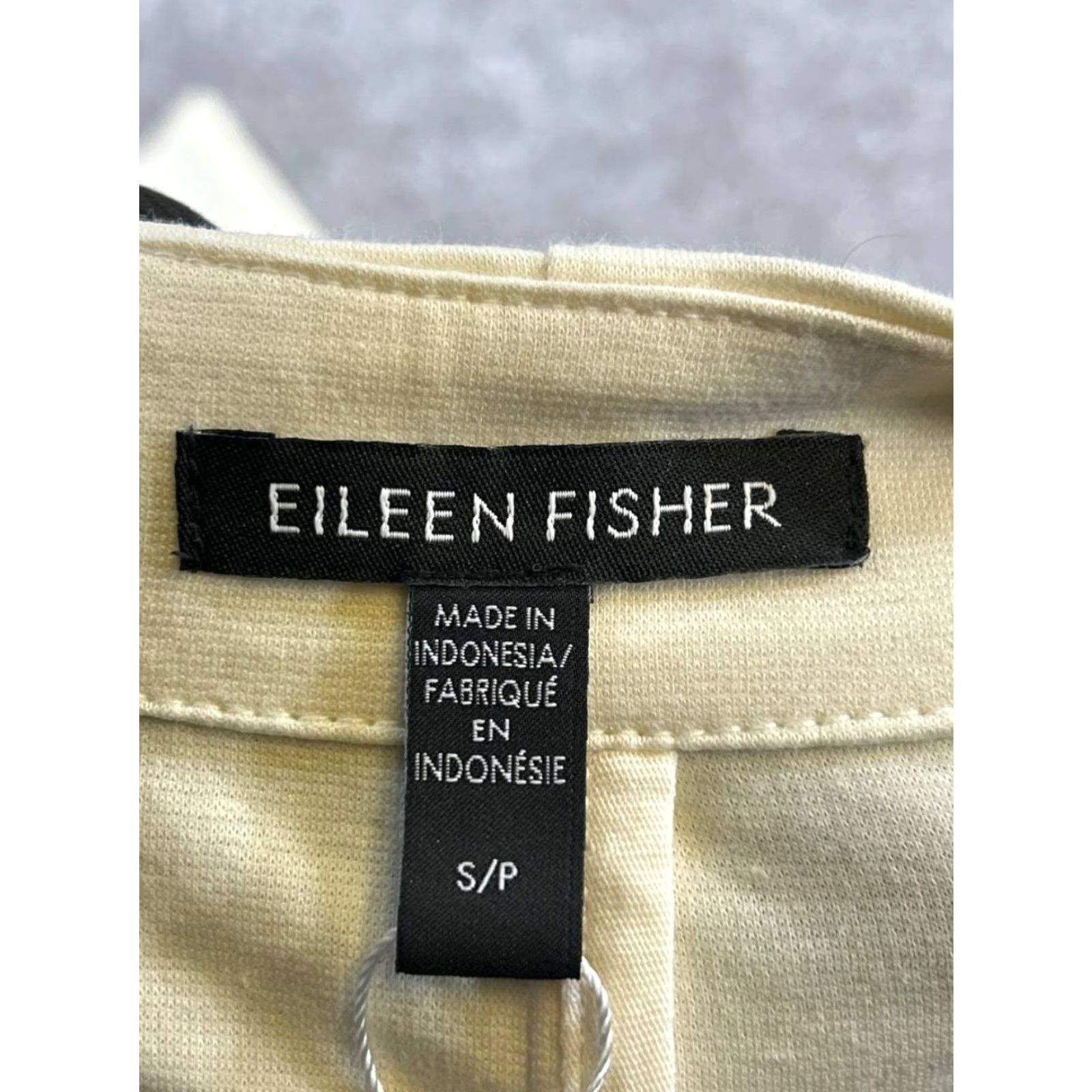 Eileen Fisher Eileen Fisher Sweater Womens Small Ivory Full Zip New Size S / US 4 / IT 40 - 3 Thumbnail