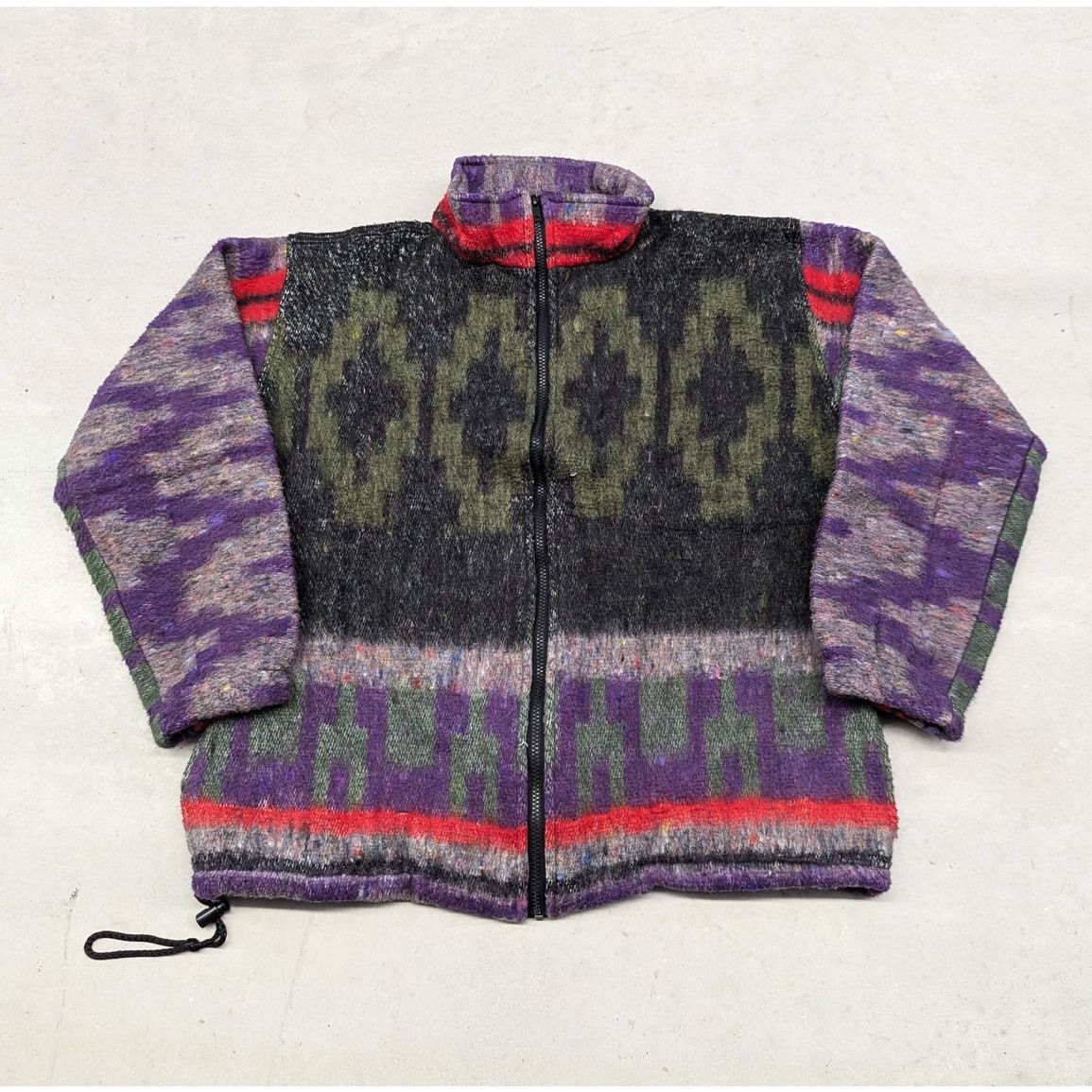 Vintage × Vintage Havana Vintage Molina abstract zip up sweater Size US M / EU 48-50 / 2 - 1 Thumbnail