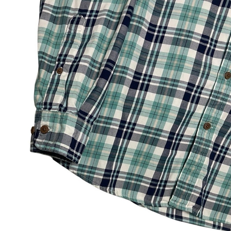 Other Amazon Essentials Mens Blue Plaid Slim Fit Button Down Shirt Size US M / EU 48-50 / 2 - 4 Thumbnail