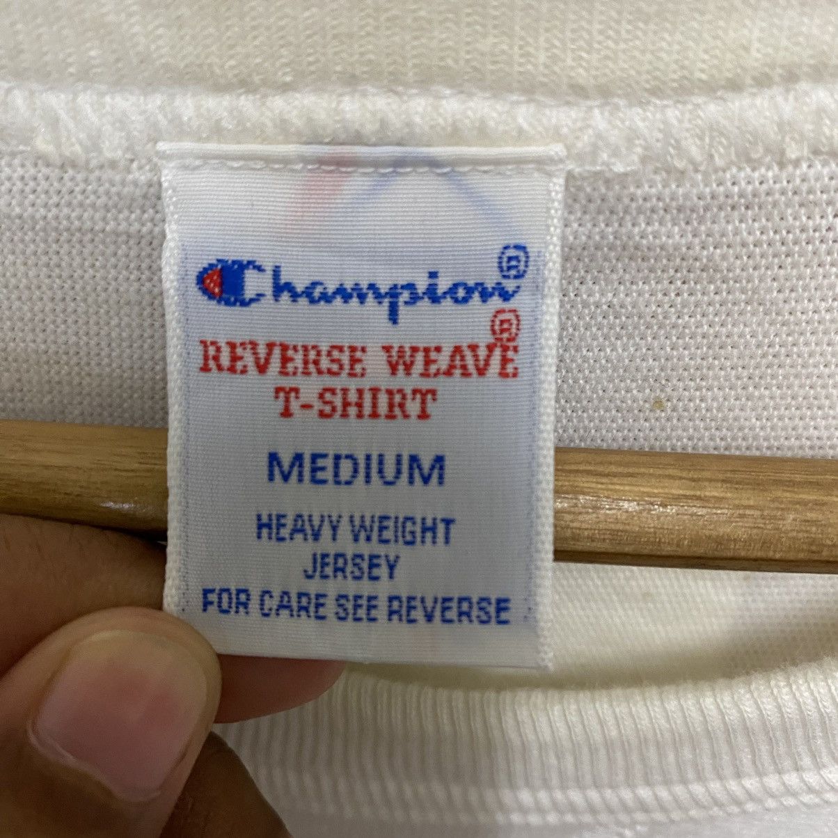 Champion Champion Reverse Weave Big Logo Crewneck Sweatshirt Size M Size US M / EU 48-50 / 2 - 10 Thumbnail