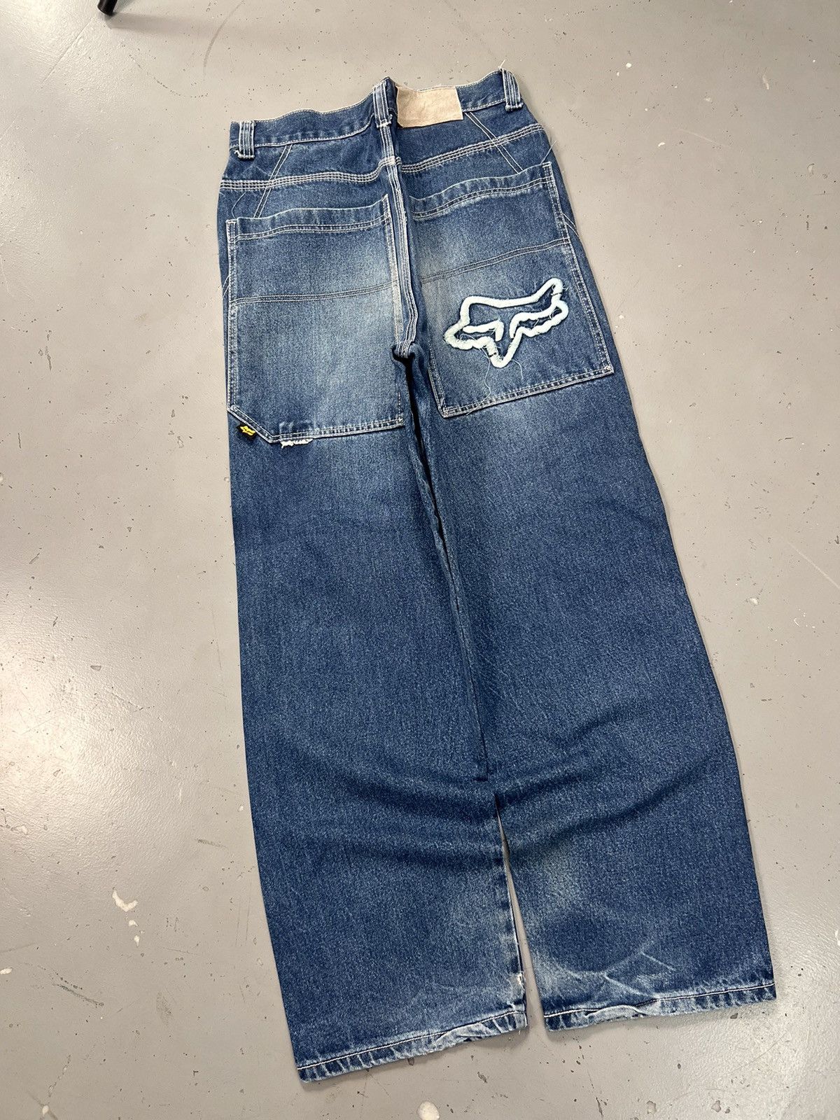Fox Racing × Vintage Vintage Y2K fox Racing big pocket denim Size US 30 / EU 46 - 6 Thumbnail
