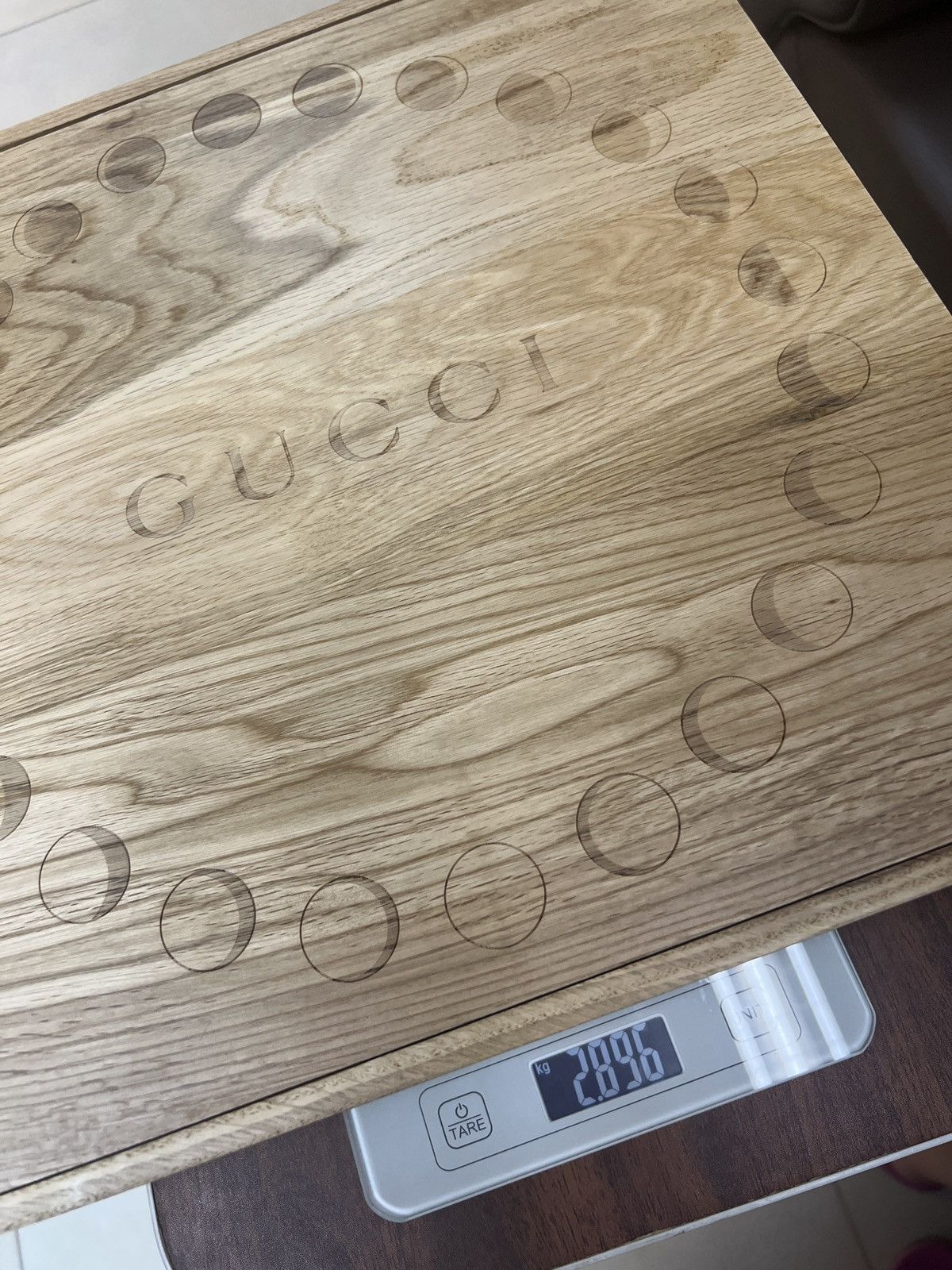 Gucci 🌕 Gucci VIP moon brass tray coffee table decor wooden box Size ONE SIZE - 8 Thumbnail