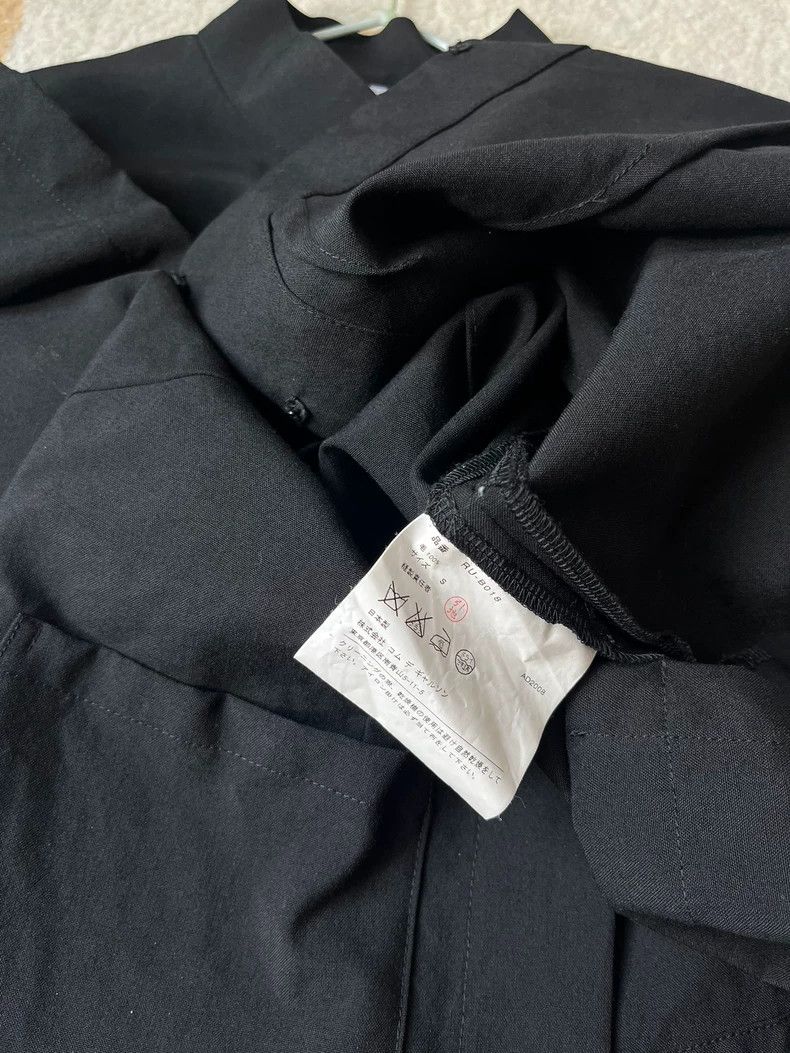 Comme des Garcons Comme Des Garcons Black Chinese style short sleeve shirt w Size S / US 4 / IT 40 - 5 Thumbnail