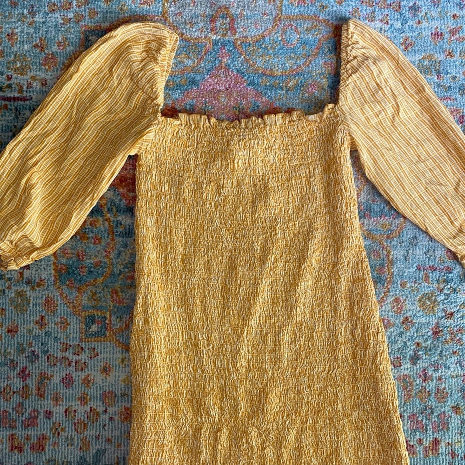 FAITHFULL Faithfull The Brand Es Saada Mini Dress Ceretti Check Size 2 Size XS / US 0-2 / IT 36-38 - 9 Thumbnail