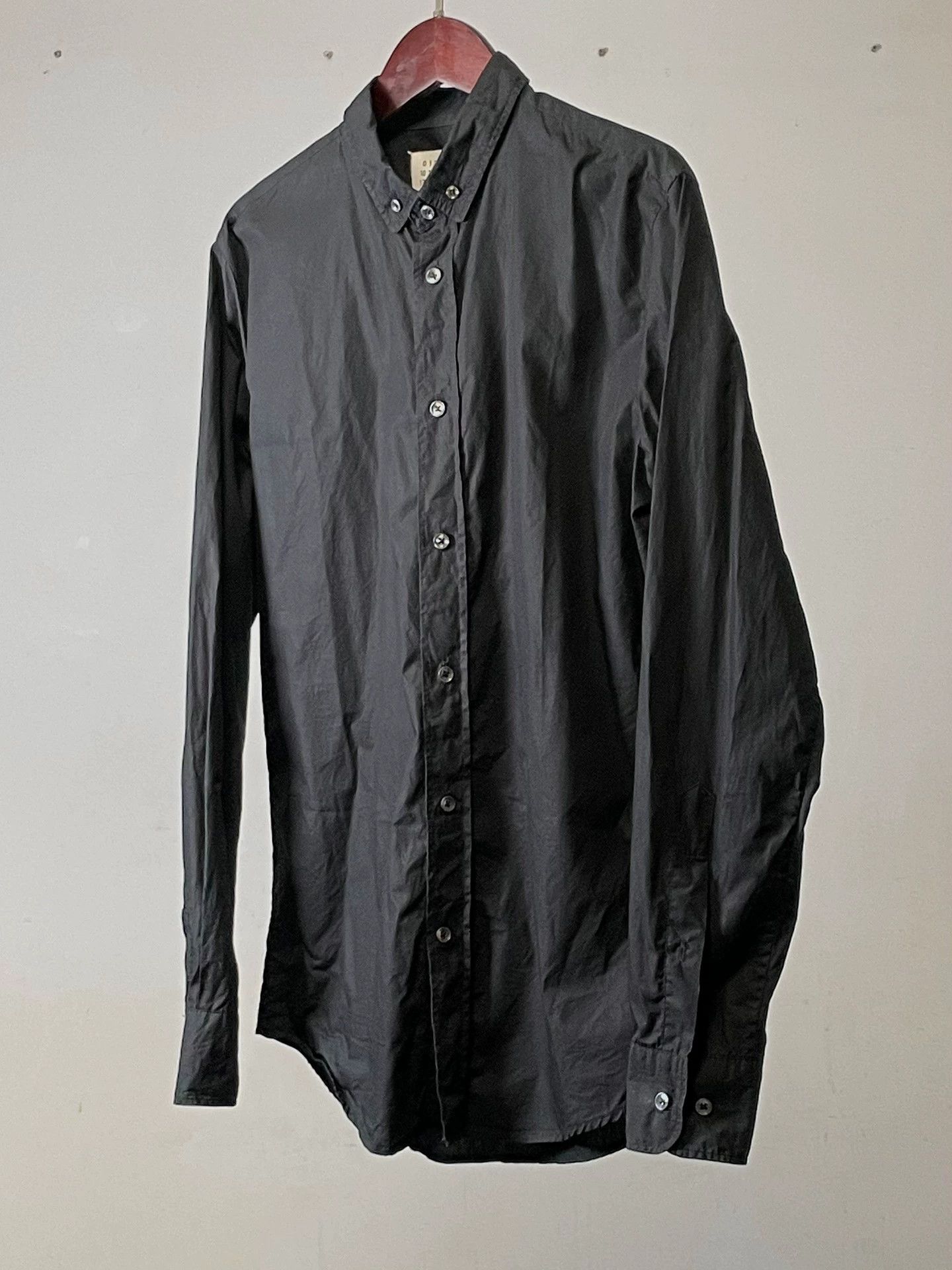Other Maison Martin Margiela SS11 Classic Black Shirt 3M Team Size US S / EU 44-46 / 1 - 2 Thumbnail