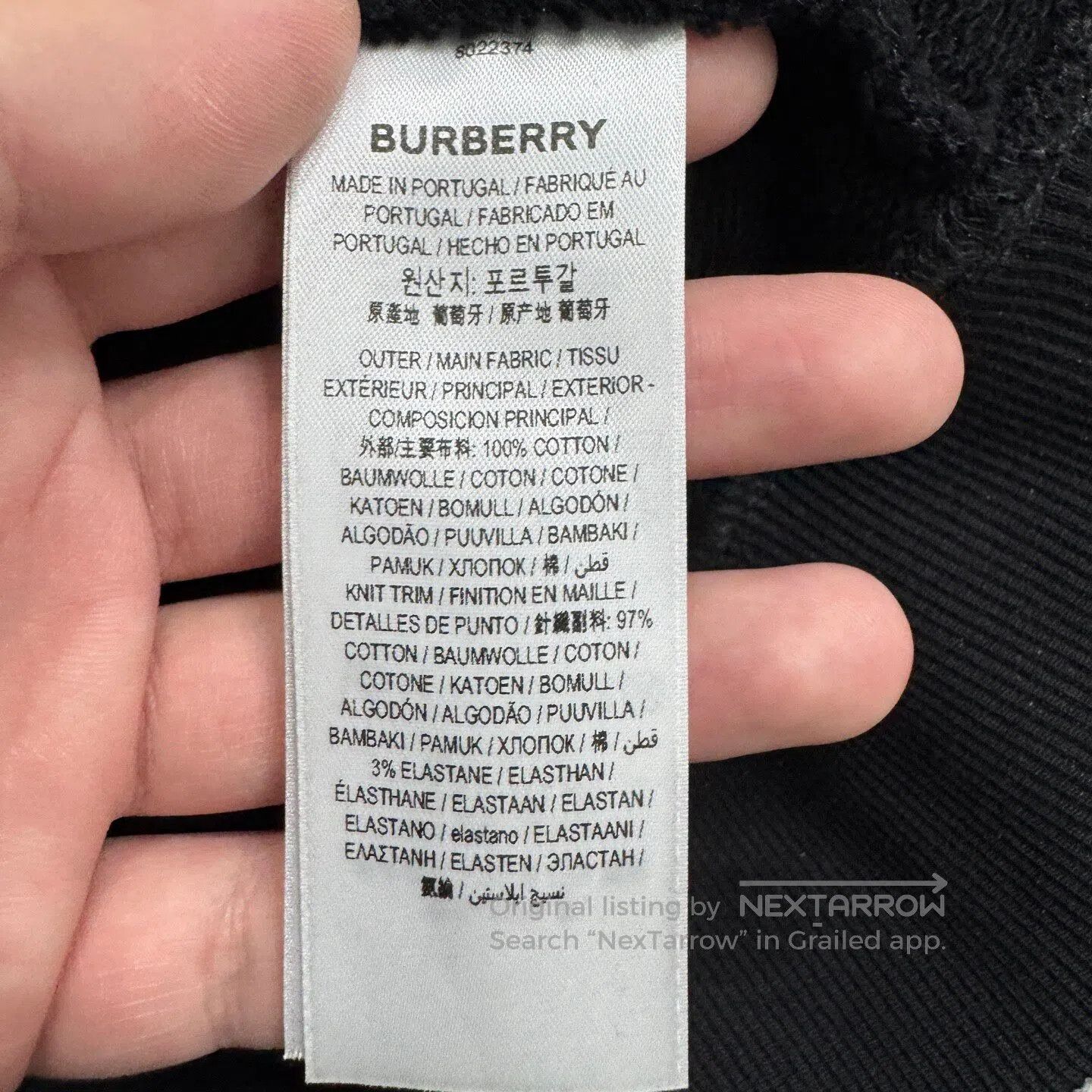 Burberry BURBERRY Little Deer Hooded hoodie| Size US L / EU 52-54 / 3 - 6 Thumbnail