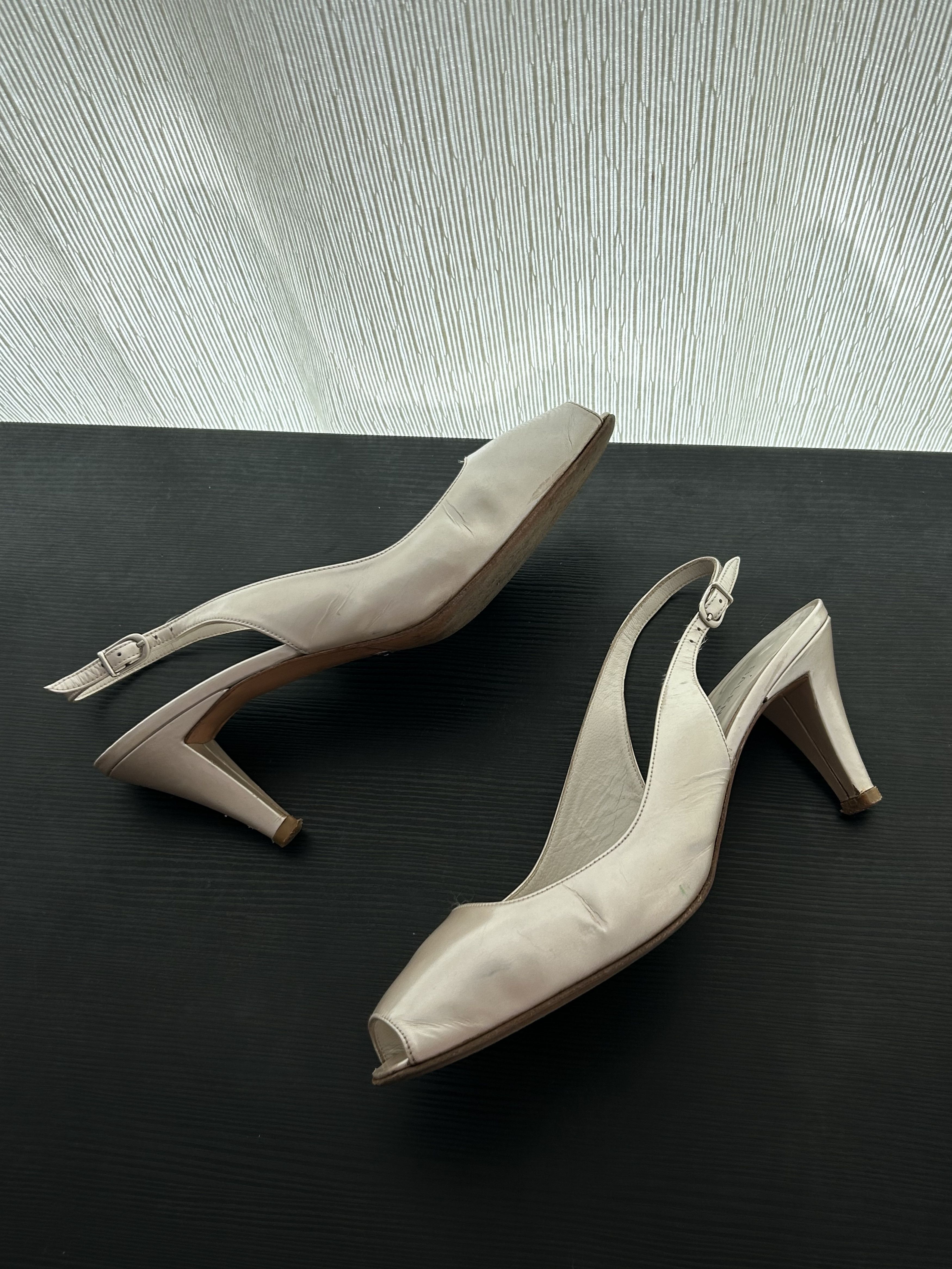 Balenciaga Balenciaga Open-Toe Slingback Heels Size US 9 / IT 39 - 4 Thumbnail
