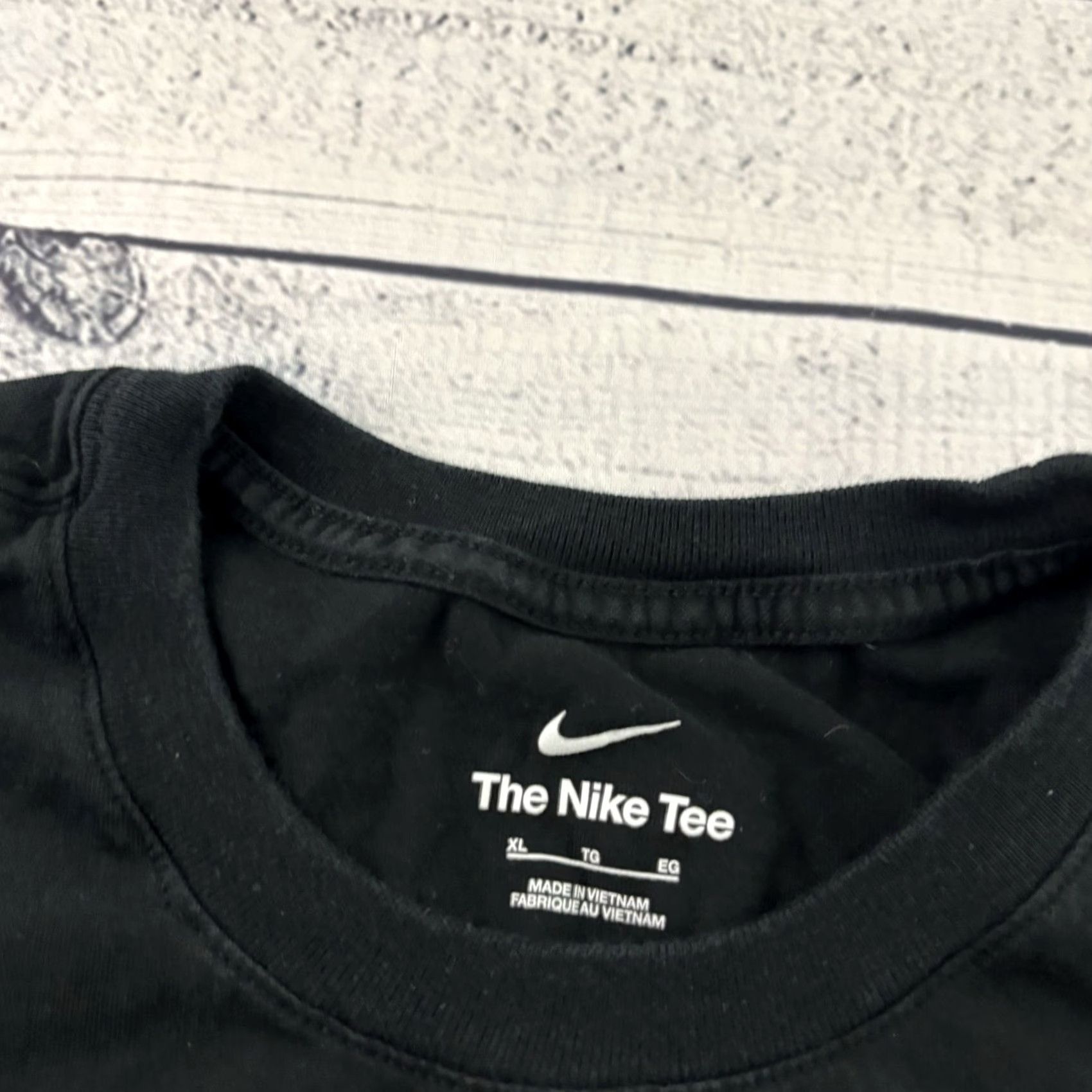 Nike Nike Tiger Woods Headcover Short Sleeve T Shirt Men's XL Black Size US XL / EU 56 / 4 - 2 Thumbnail
