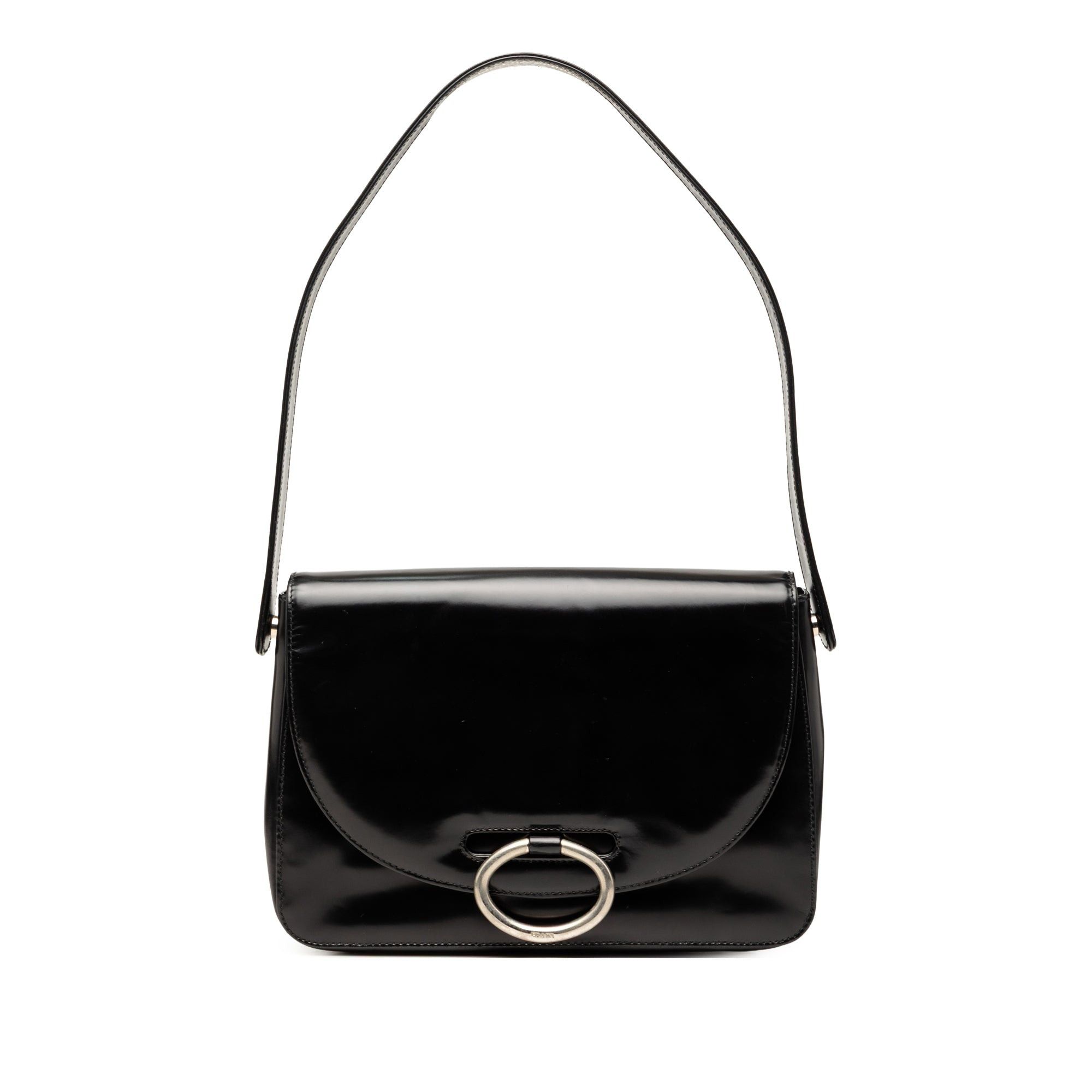 Prada Spazzolato Leather Flap Shoulder Bag Size ONE SIZE - 1 Thumbnail