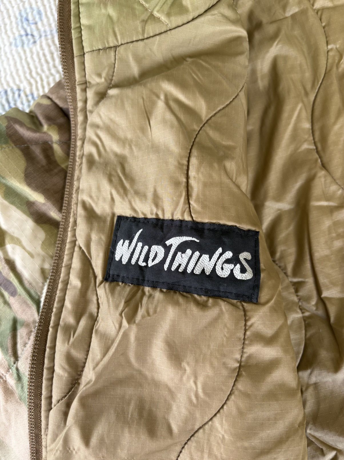 Wild Things Wild Things Quilted Camouflage Reversible Hoodie Jacket Size US S / EU 44-46 / 1 - 14 Thumbnail