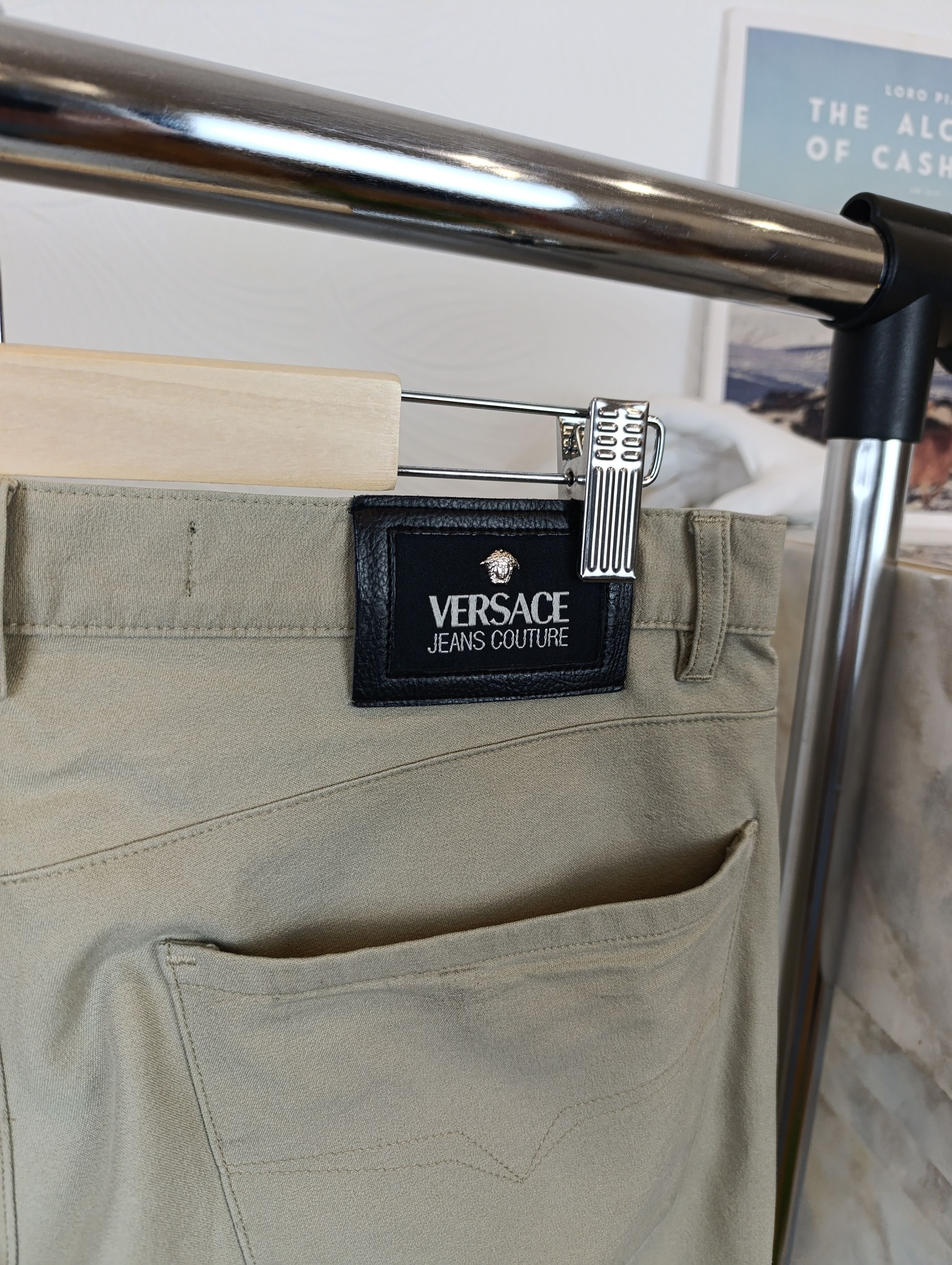 Versace Jeans Couture × Vintage VERSACE JEANS COUTURE VINTAGE MENS STRETCH PANTS Size US 35 - 3 Thumbnail
