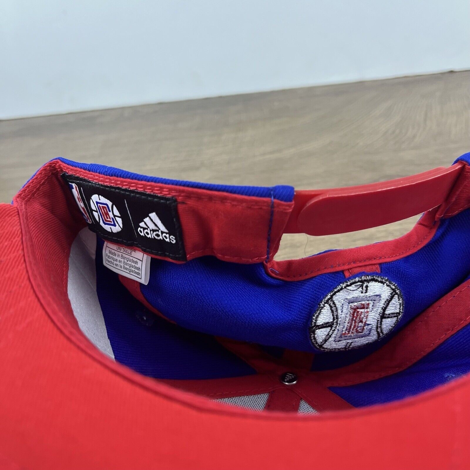 Adidas Los Angeles Clippers Snapback Hat Adidas Blue Cap Adjustable Size ONE SIZE - 17 Thumbnail