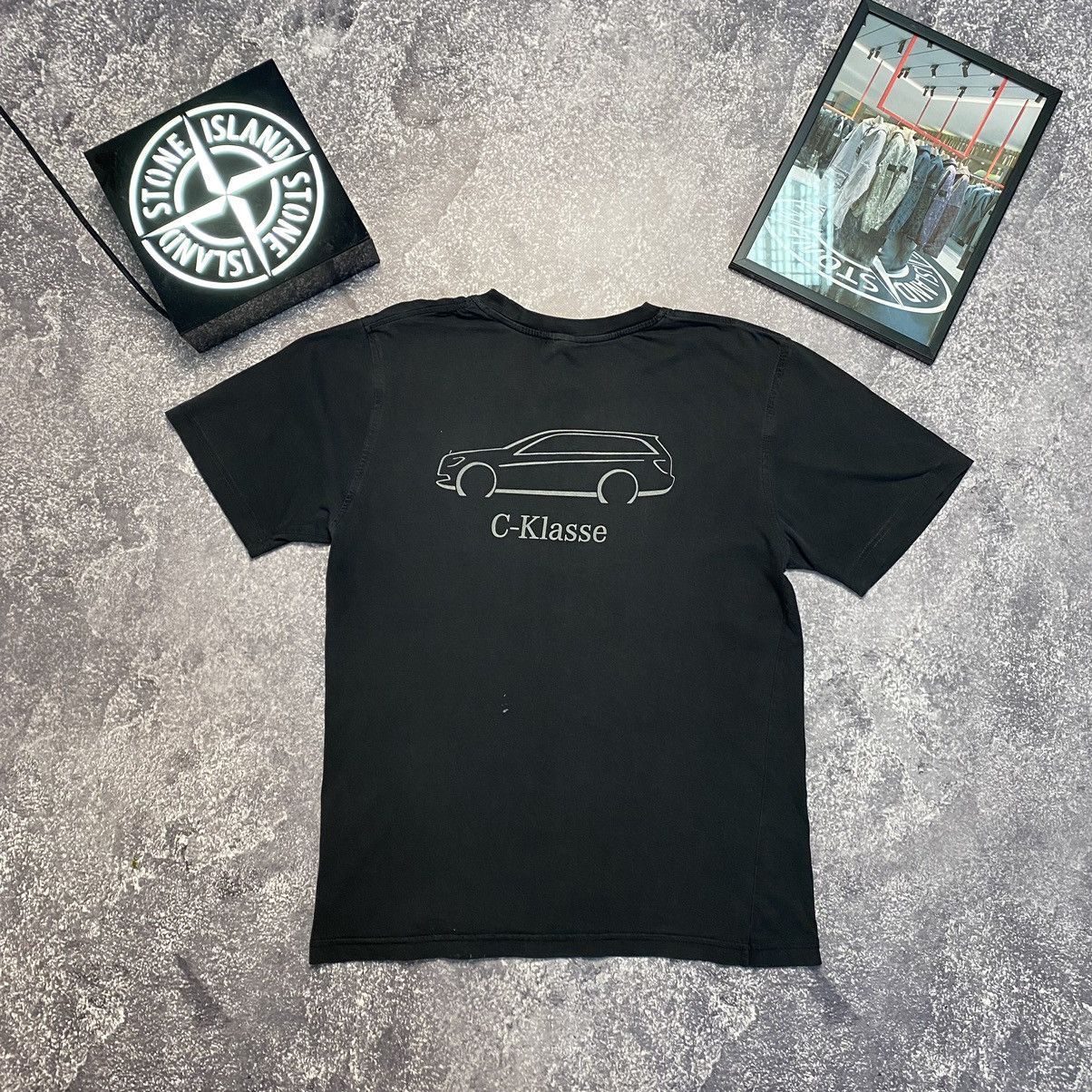 Mercedes-Benz Vintage Mercedes Benz C-Klasse Big Logo faded tee Size US S / EU 44-46 / 1 - 2 Thumbnail