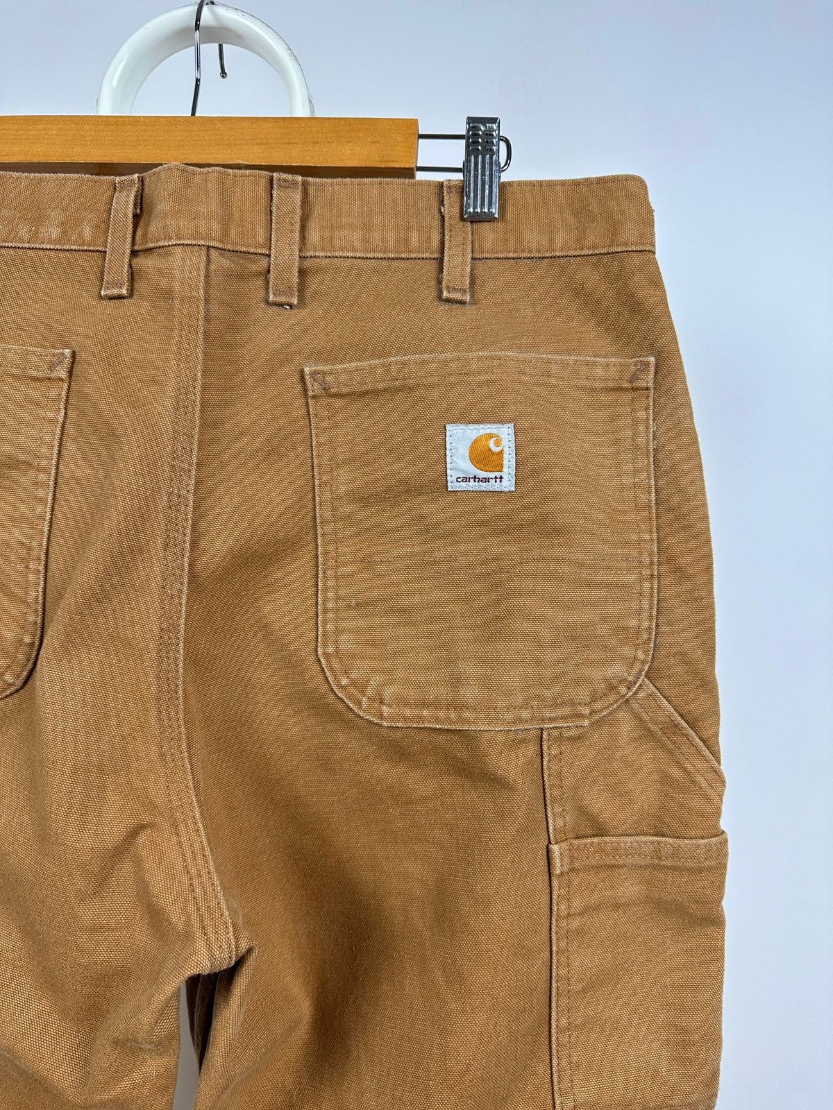 Carhartt Vintage Carhartt Single Knee Mustard Cargo Pants Size US 34 / EU 50 - 8 Thumbnail