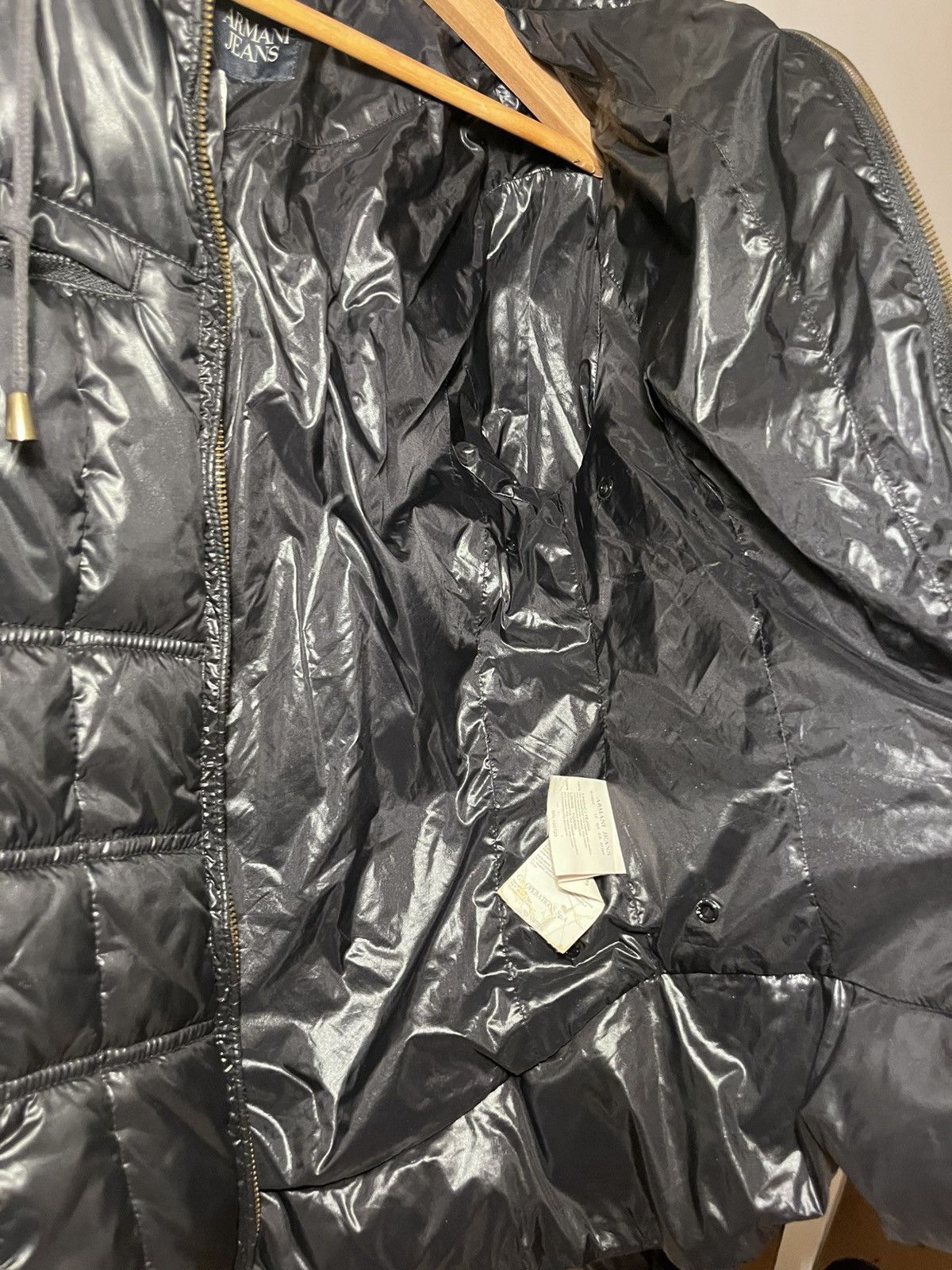 Armani Collezioni Armani jeans black puffer jacket Size M / US 6-8 / IT 42-44 - 8 Thumbnail
