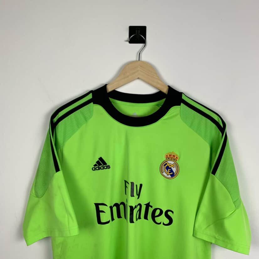 Adidas Vintage adidas Real madrid soccer jersey away green rare L Size US L / EU 52-54 / 3 - 2 Thumbnail