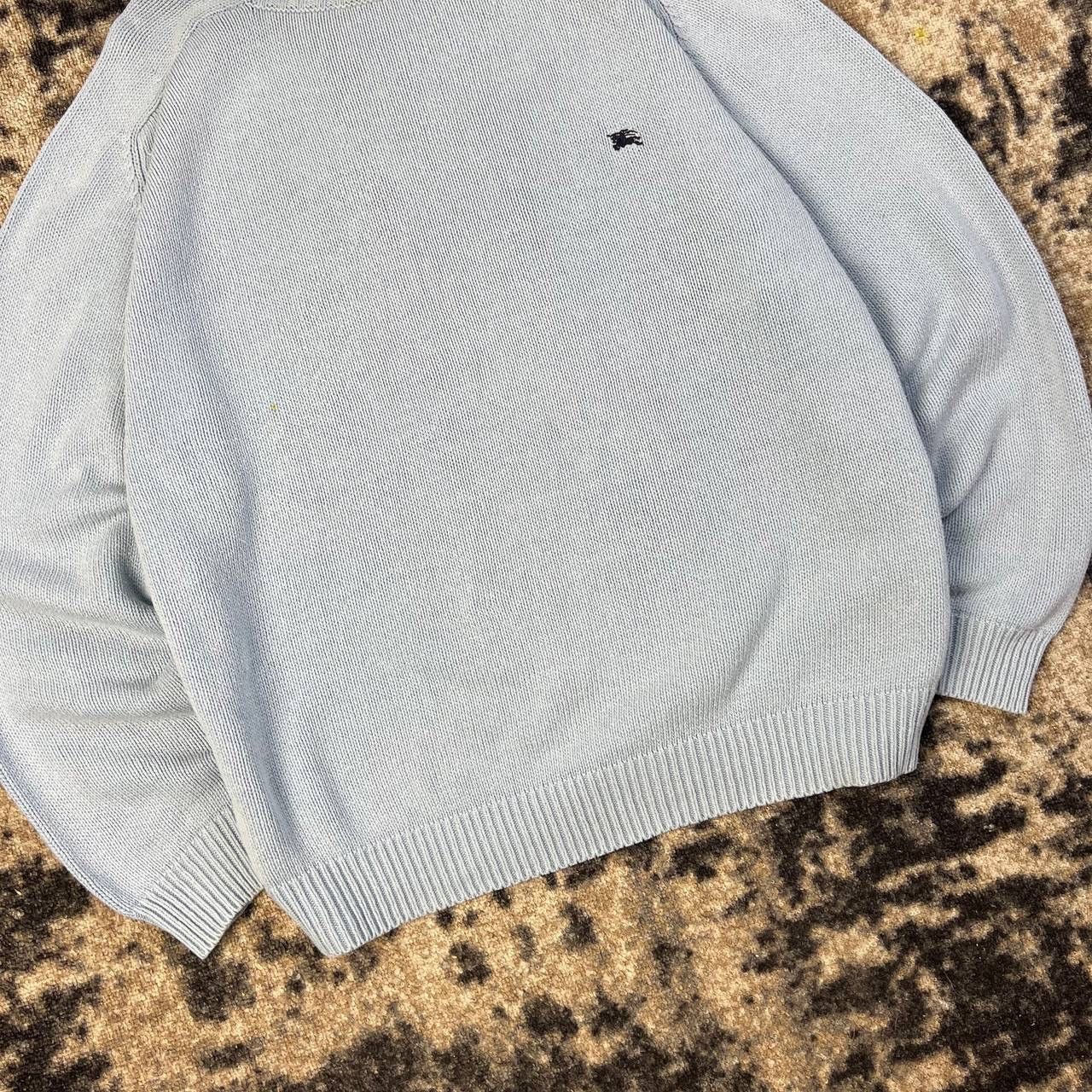 Burberry Burberry Mini Logo Vintage Y2K Knit Sweater Size US XL / EU 56 / 4 - 3 Thumbnail