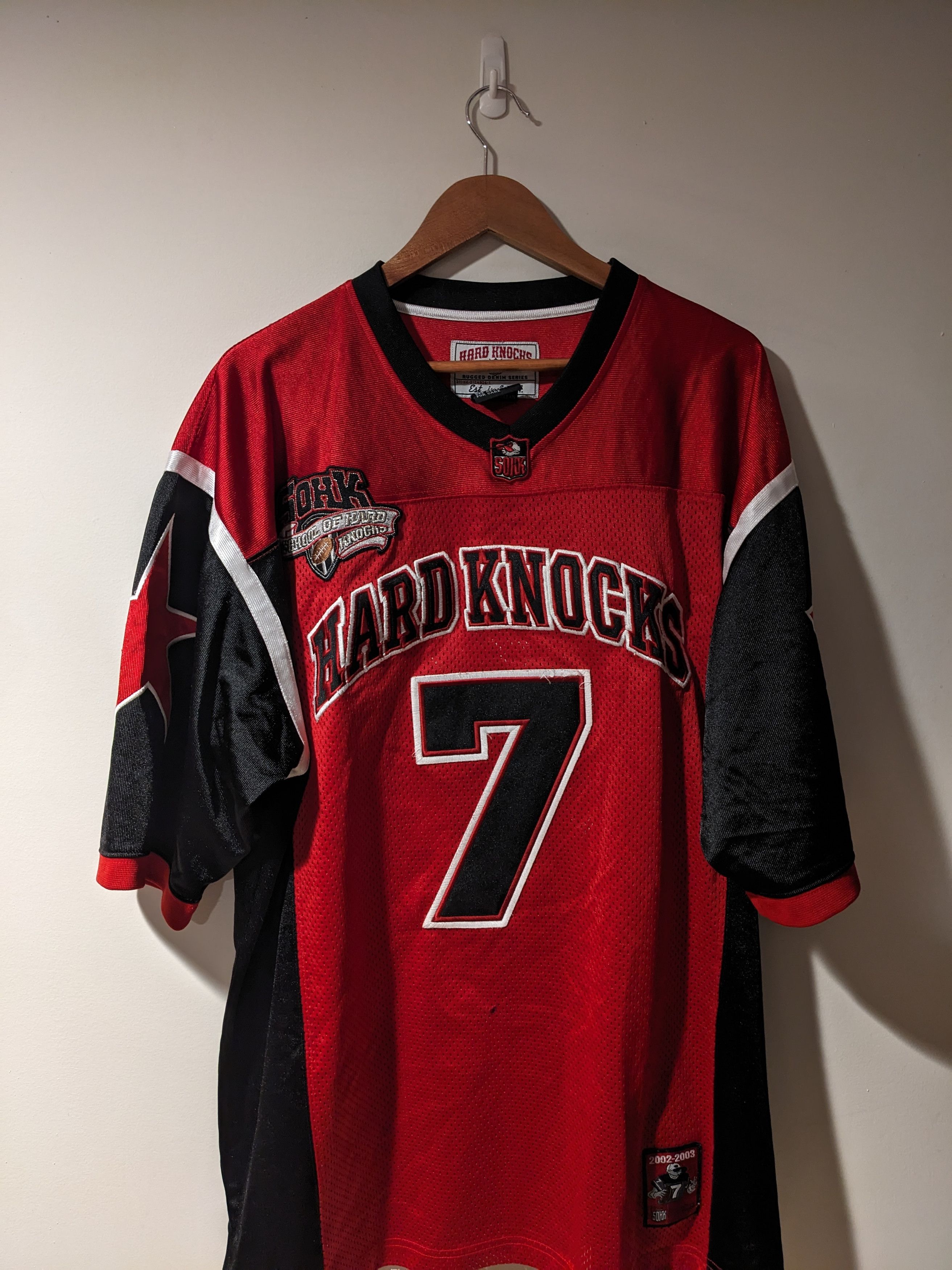 Vintage Vintage 2003 School of Hard Knocks SKOH Football Jersey Size US XL / EU 56 / 4 - 1 Thumbnail