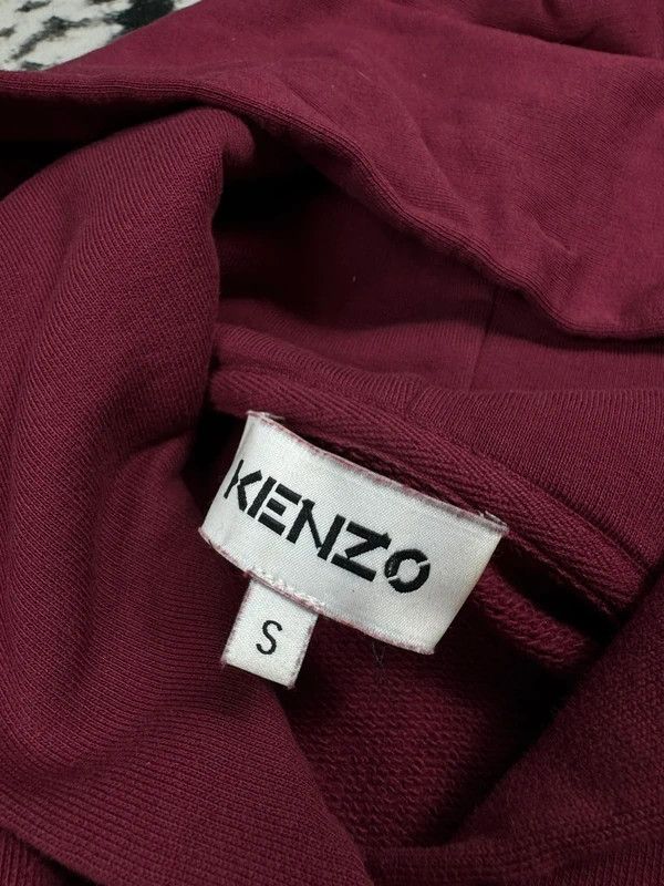 Kenzo Kenzo Tiger Paris Burgundy Purple Hoodie S Size S / US 4 / IT 40 - 5 Thumbnail
