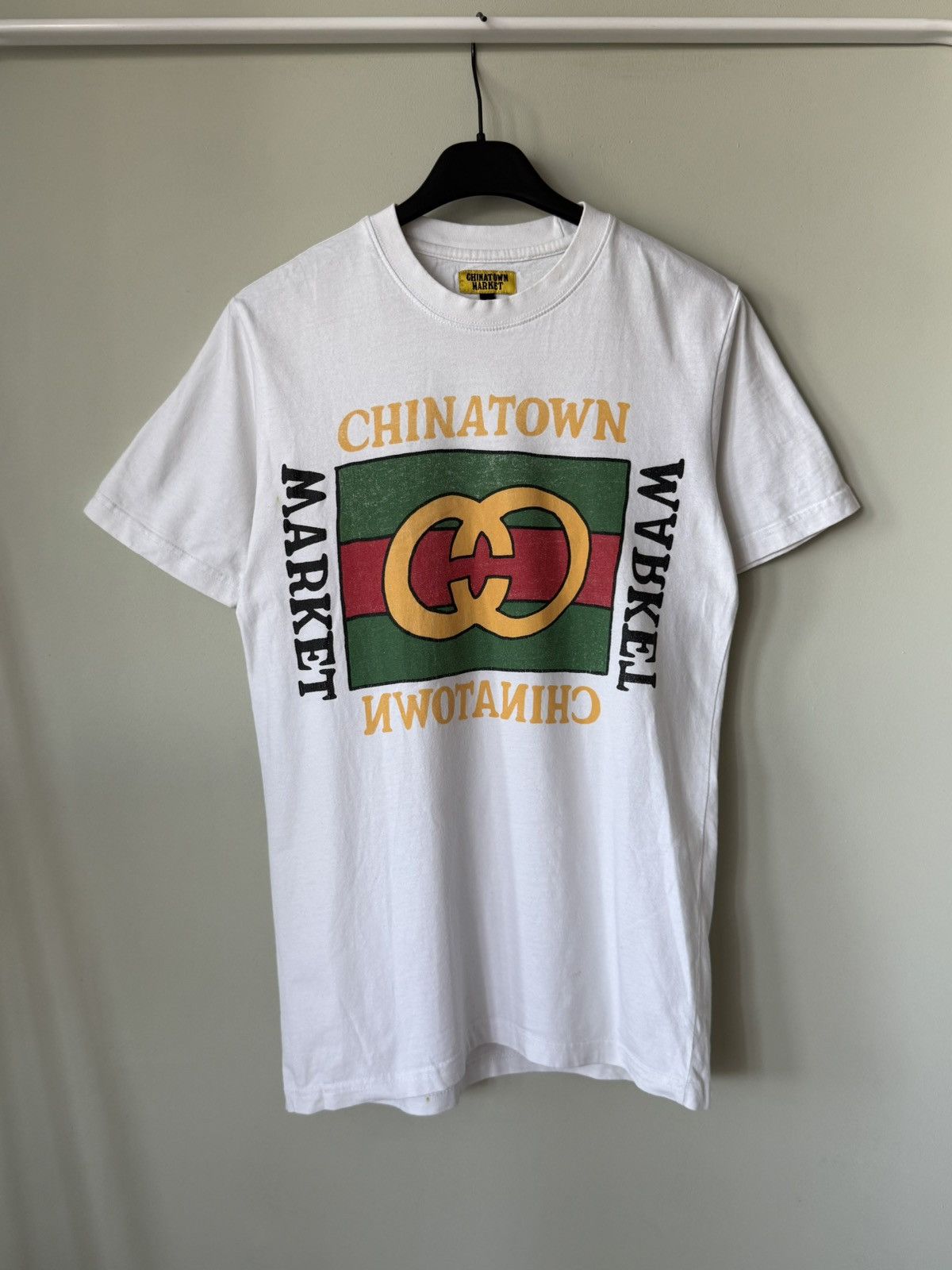 Market Chinatown market gg logo tshirt Size US S / EU 44-46 / 1 - 1 Thumbnail