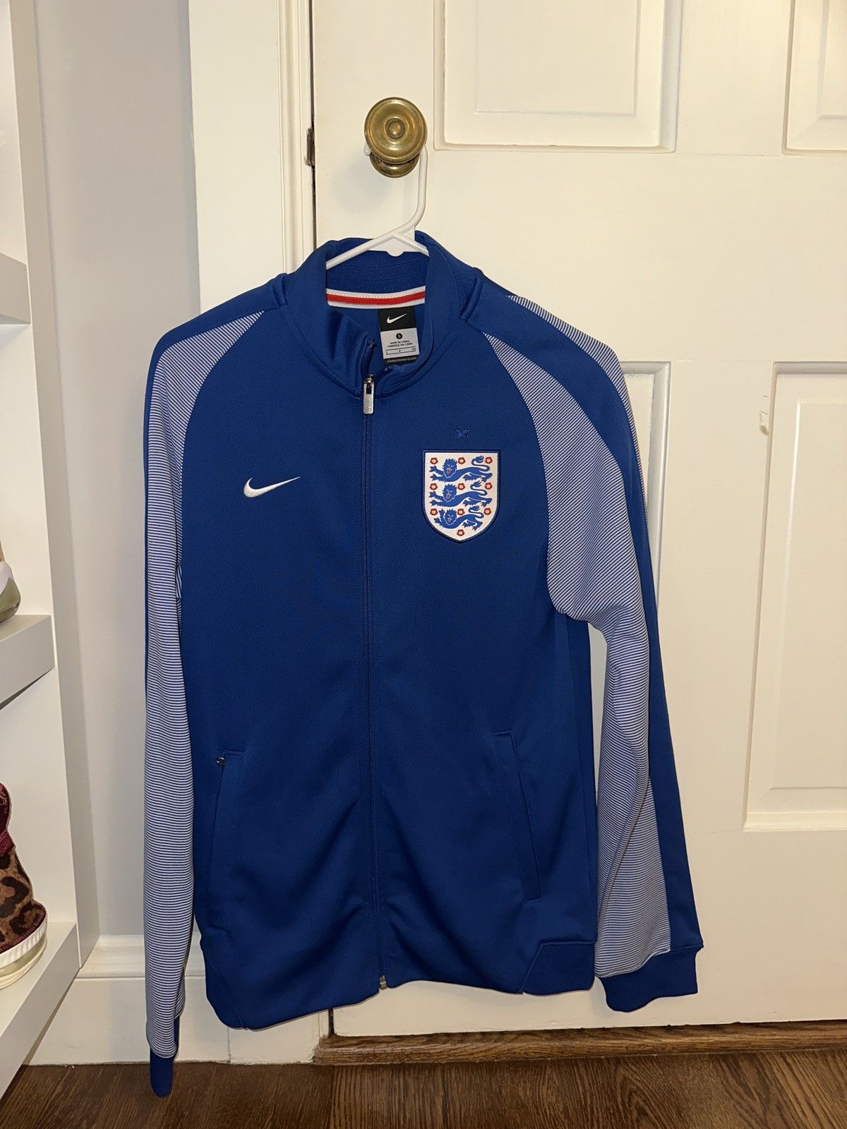 Nike Nike England Soccer Zip up Jacket Size US S / EU 44-46 / 1 - 1 Thumbnail