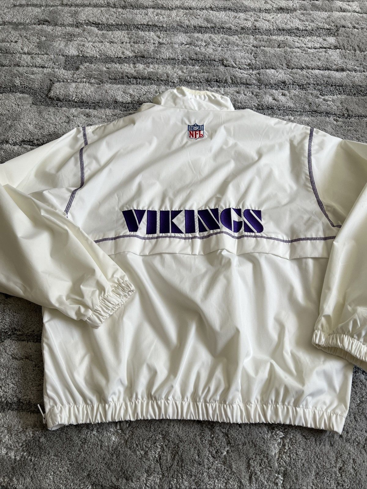Reebok Vintage nfl vikings windbreaker jacket Size US M / EU 48-50 / 2 - 10 Thumbnail