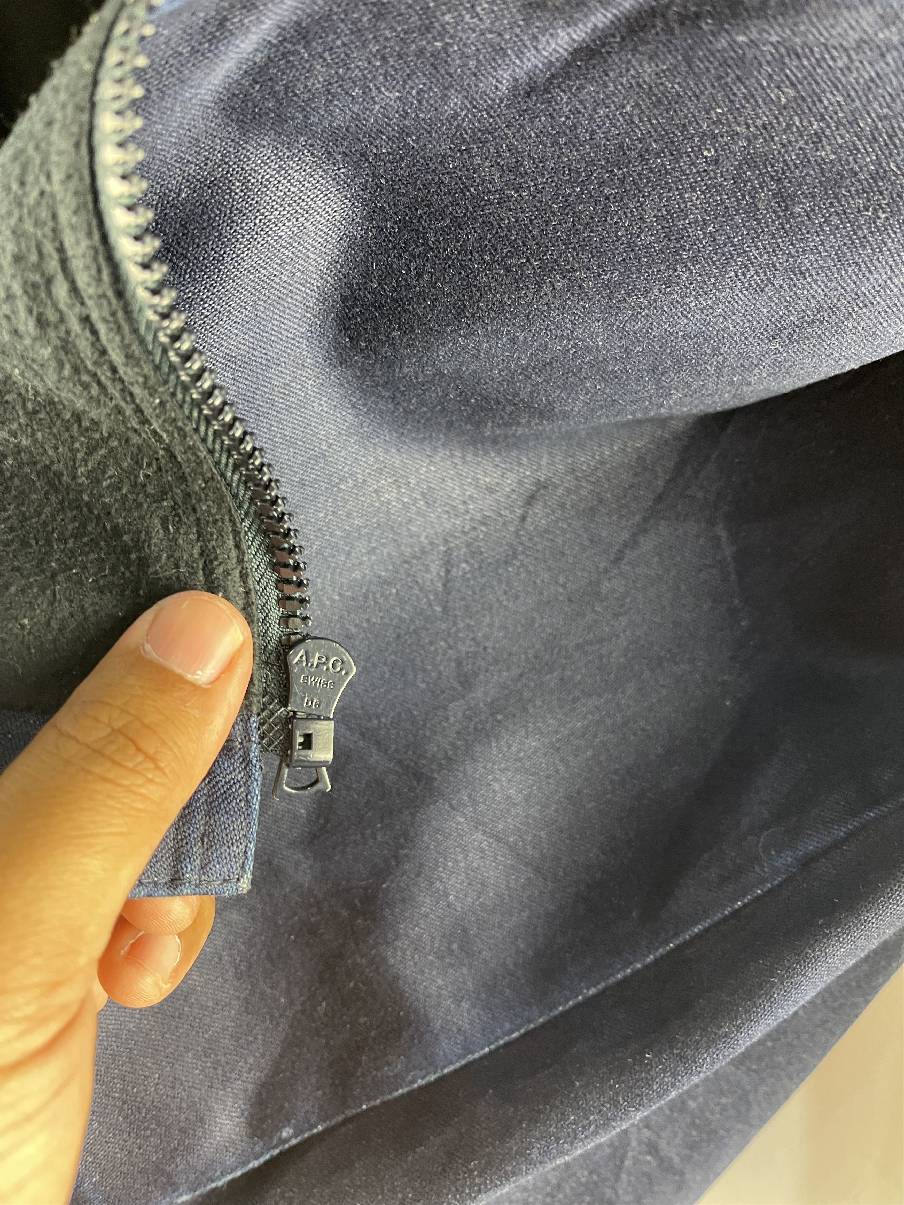 A.P.C. A.P.C. Archive Hooded Zip Jacket — Made in Japan, Minimalist Size S / US 4 / IT 40 - 14 Thumbnail