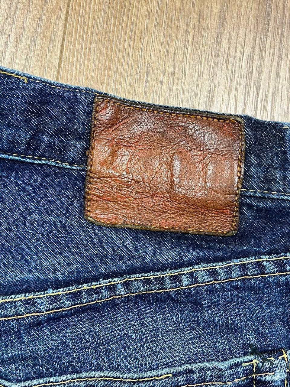 Evisu 00’s EVISU JAPAN VINTAGE BAGGY SEAGUL RED DAICOCK JEANS Size US 33 - 5 Thumbnail