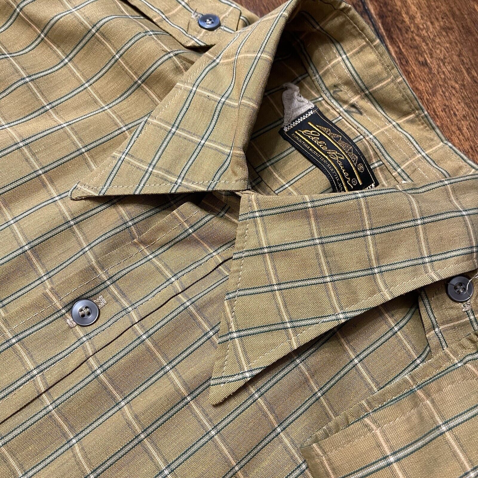 Eddie Bauer Vtg Eddie Bauer Mens 70s Shirt Button Up Double Pocket Fit L Size US L / EU 52-54 / 3 - 11 Thumbnail