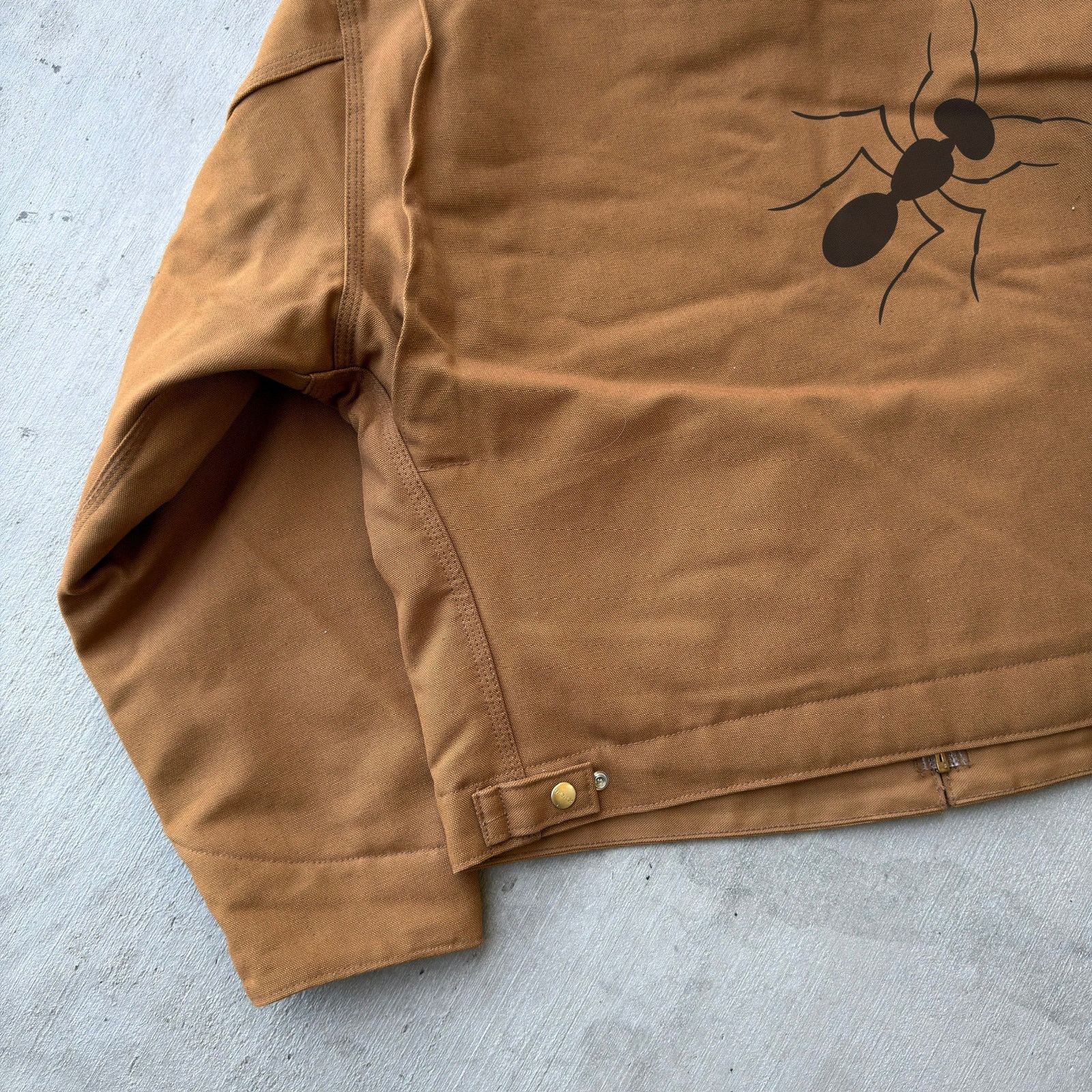 Carhartt × Vintage Carhartt J30 BRN brown detroit work wear jacket Size US XL / EU 56 / 4 - 8 Thumbnail