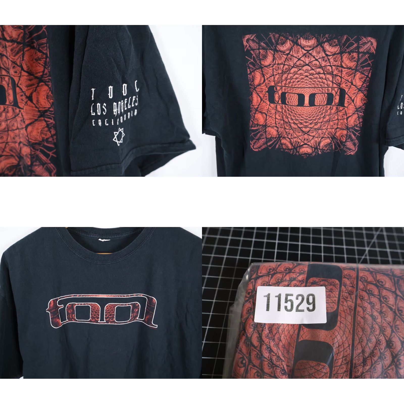 Doublet VINTAGE Tool 10000 Days T-Shirt XL Black Double-Sided Print Men Shirt 2007 Band Rock Nike Size US XL / EU 56 / 4 - 8 Thumbnail