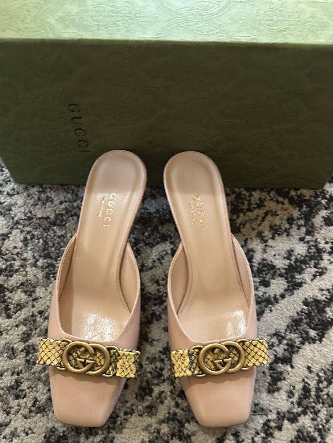 Gucci Gucci Interlocking G Mules size 36.5 Size US 6.5 / IT 36.5 - 6 Thumbnail