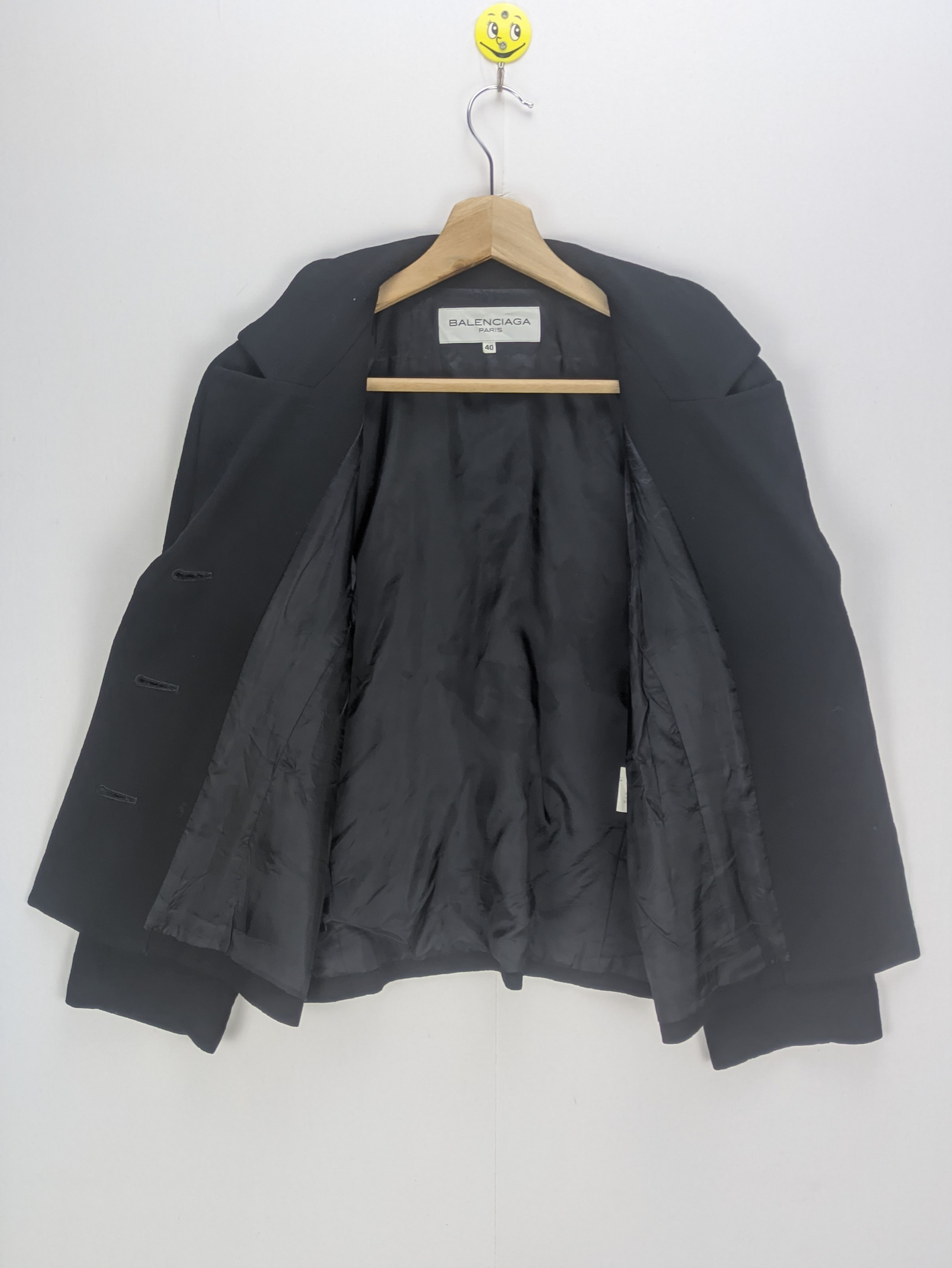 Balenciaga Steals🔥Balenciaga Paris Vintage Cropped Coat Jacket by Size M / US 6-8 / IT 42-44 - 5 Thumbnail