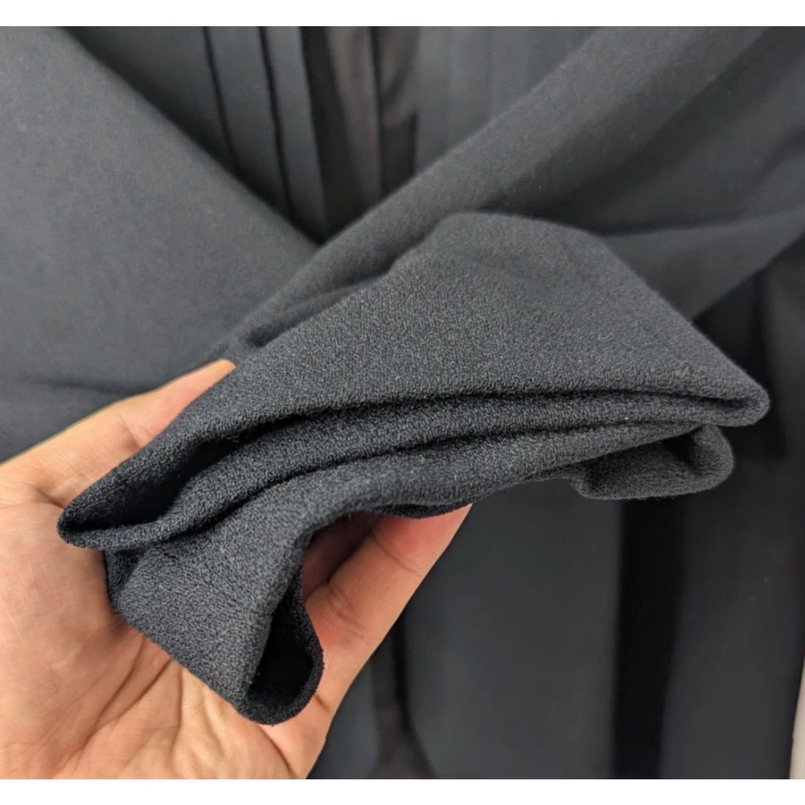 Vintage Saville Blazer Women's Wool Blend Black 16W Jacket Size 16W Made in USA Size XXL / US 16-18 / IT 52-54 - 3 Thumbnail