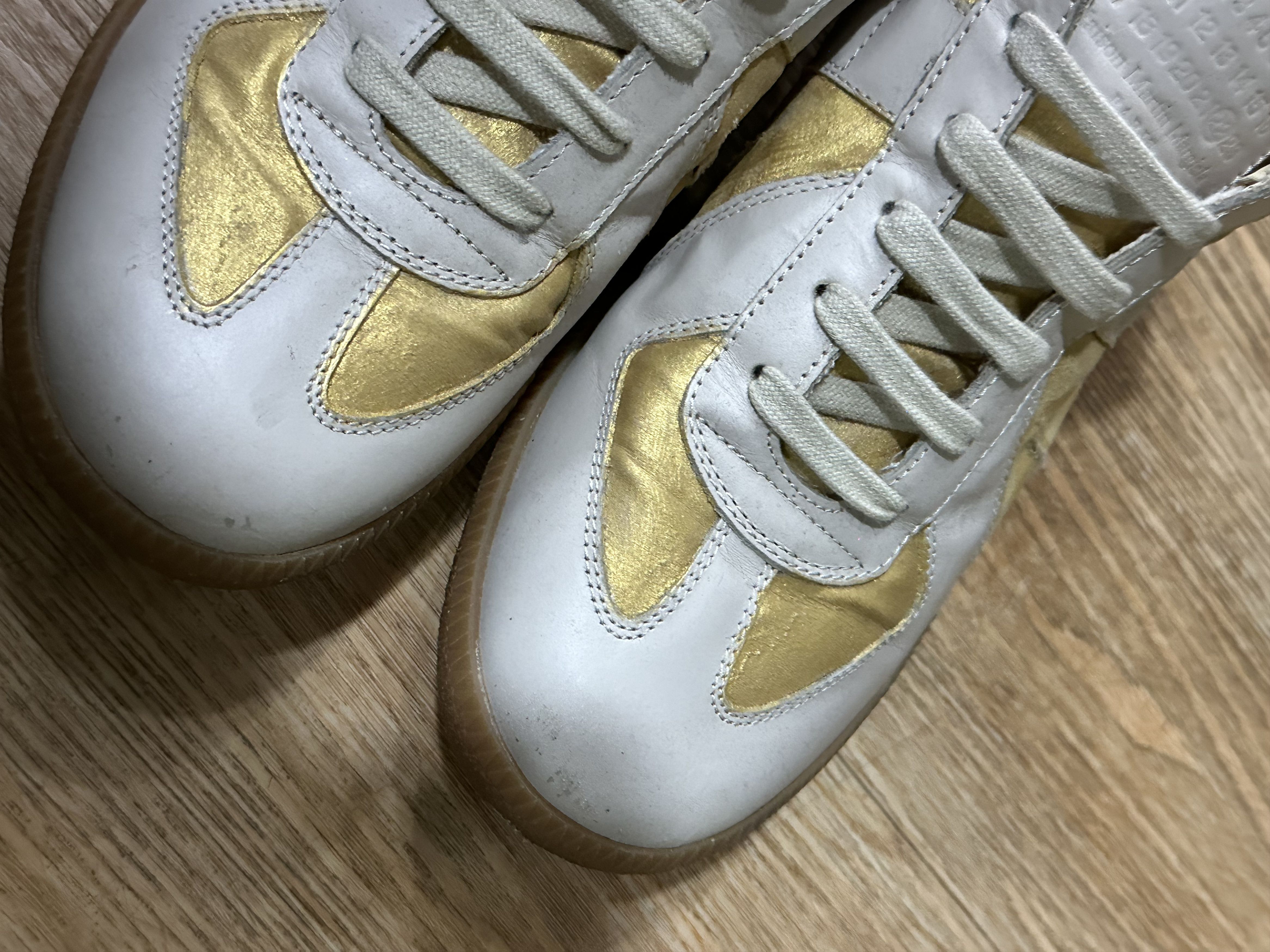 Maison Margiela VTG Maison Margiela GATS Gold Replica Sneaker Size US 7 / EU 40 - 19 Thumbnail