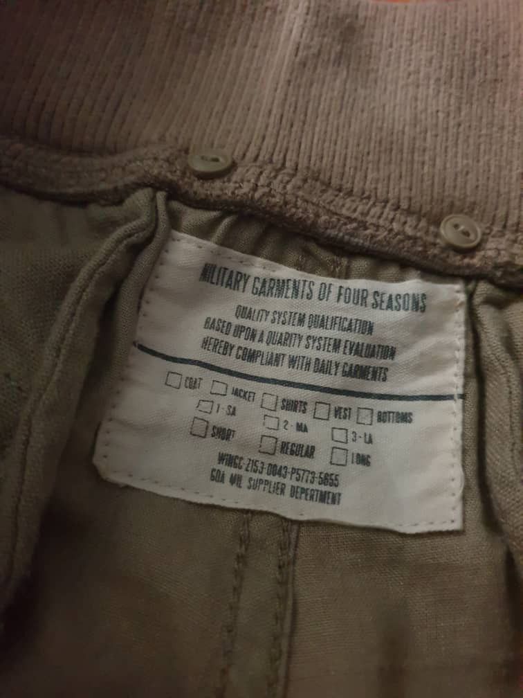 GOA Goa multipocket utility with suspender military garment pant Size US 32 / EU 48 - 2 Thumbnail
