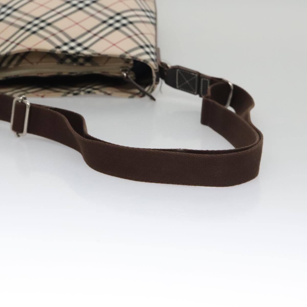 Burberry Burberry Nova Check Blue Label Shoulder Bag Canvas Beige Size ONE SIZE - 7 Thumbnail
