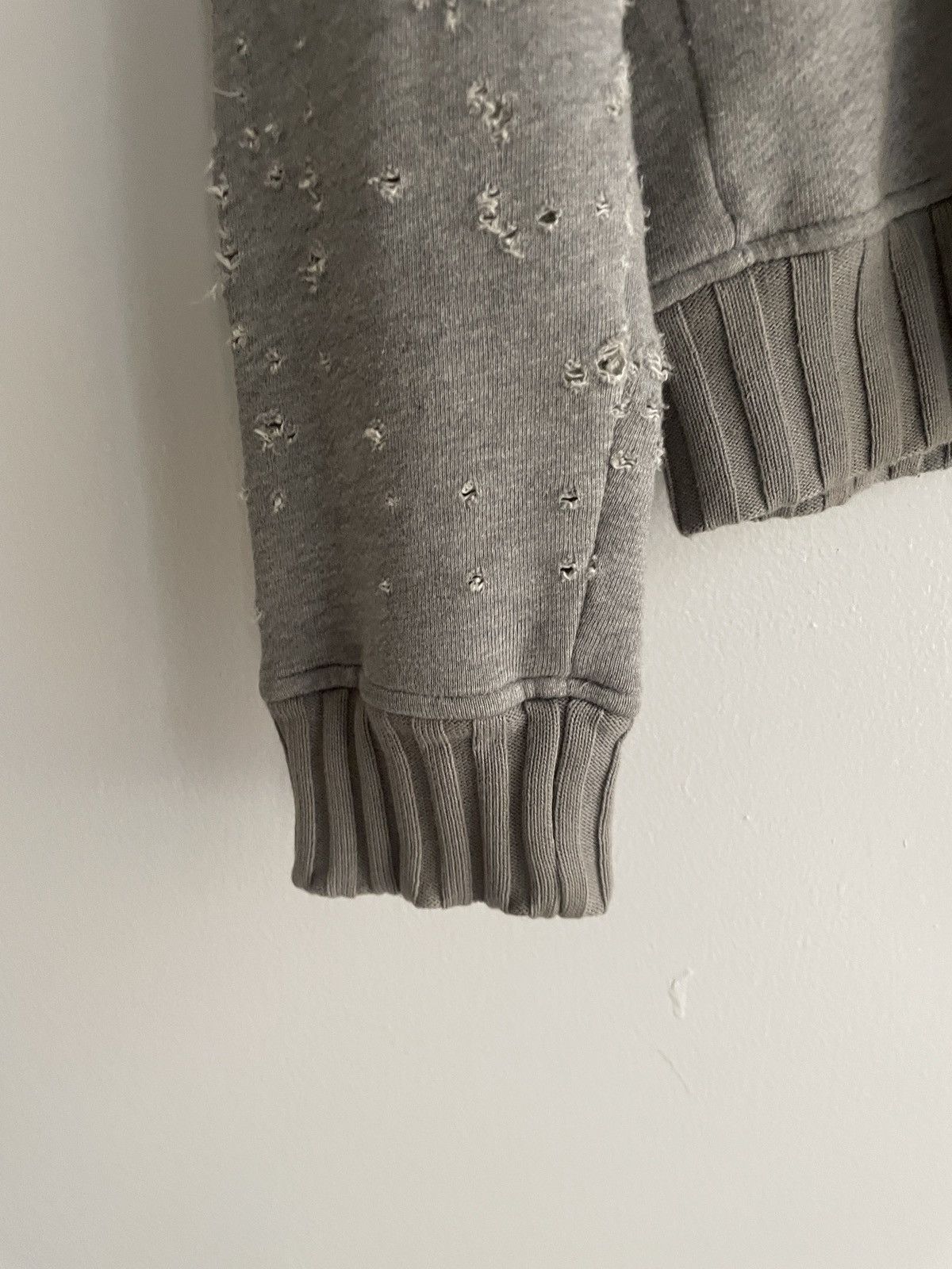 Amiri 2015 Shotgun Distressed Sweatshirt Size US S / EU 44-46 / 1 - 7 Thumbnail