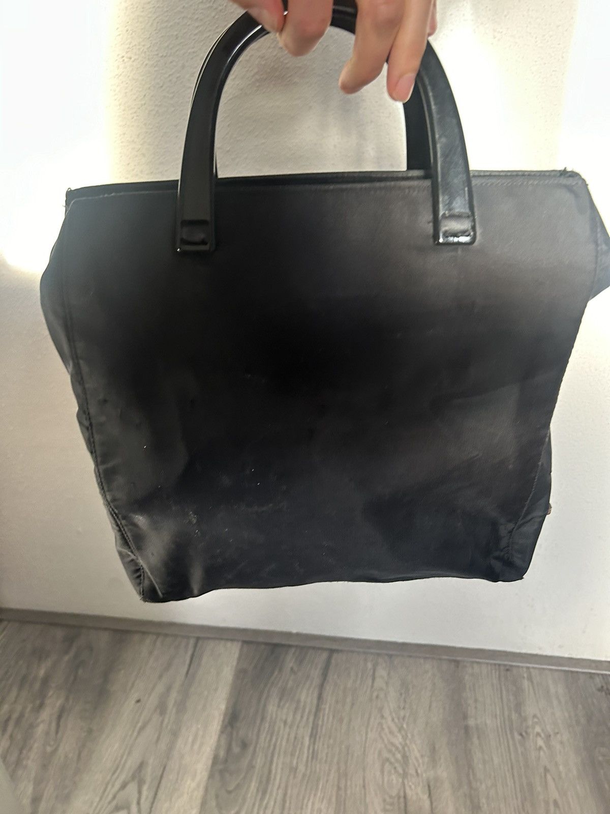 Prada Prada Nylon Tote Bag with Iconic Triangle Logo Size ONE SIZE - 5 Thumbnail