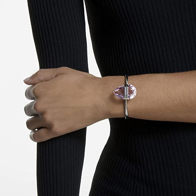 Swarovski Swarovski Lucent Bangle, Pink Large Bracelet Size ONE SIZE - 10 Thumbnail